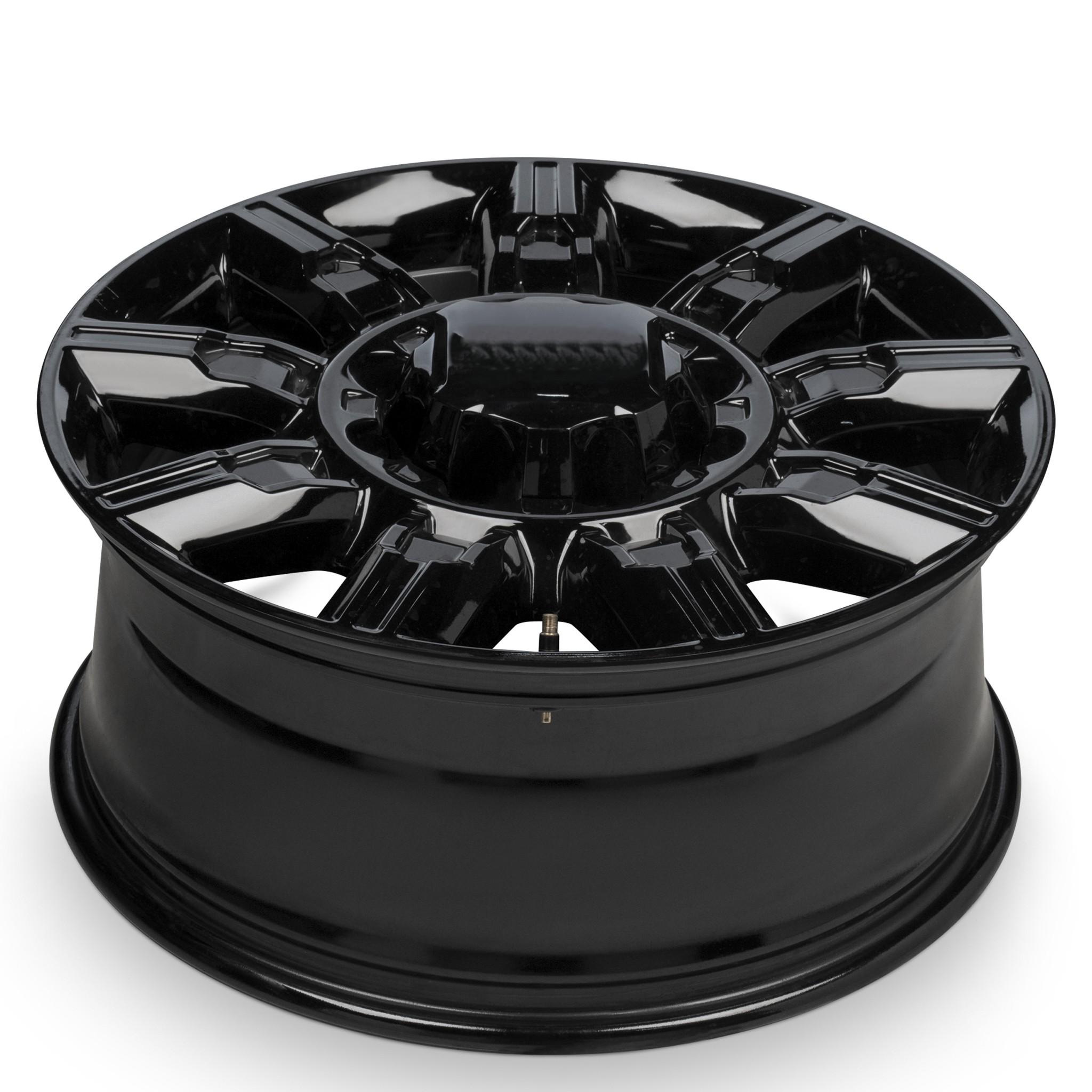 2024 20x8.5 GMC Sierra 3500 SRW Genuine OEM Alloy Wheel / Rim view 3