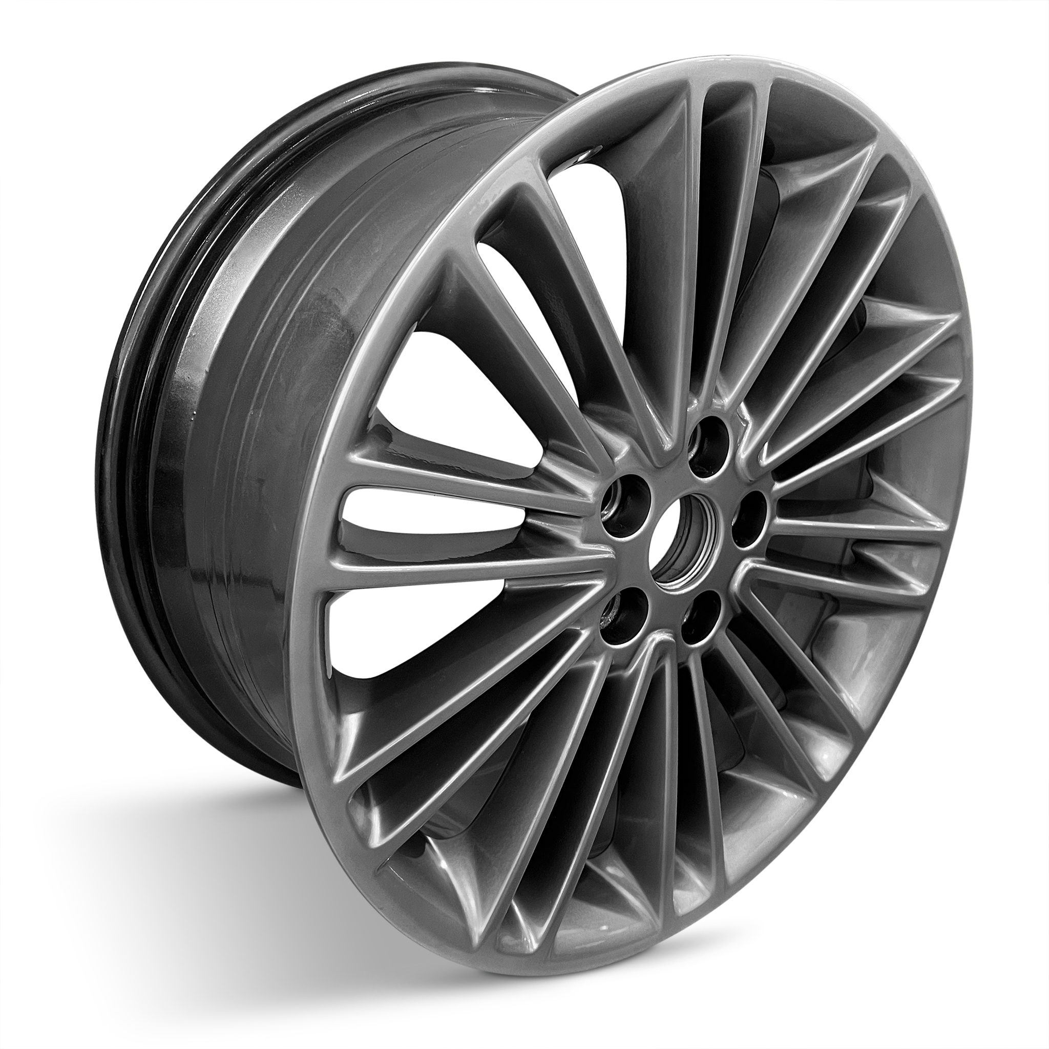 2013-2016 Ford Fusion 18x8 Genuine OEM Alloy Wheel / Rim view 2