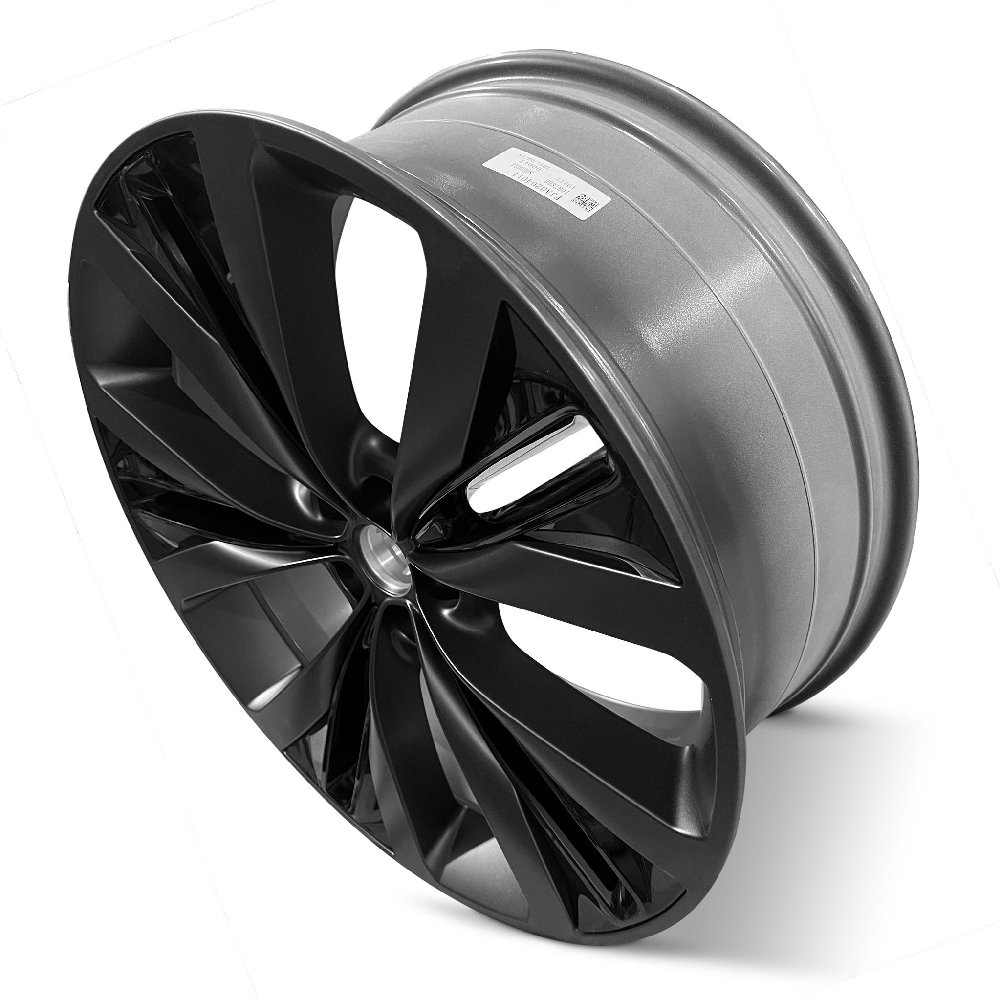 2017-2025 Jaguar F-Pace 22x9 Genuine OEM Alloy Wheel / Rim view 3