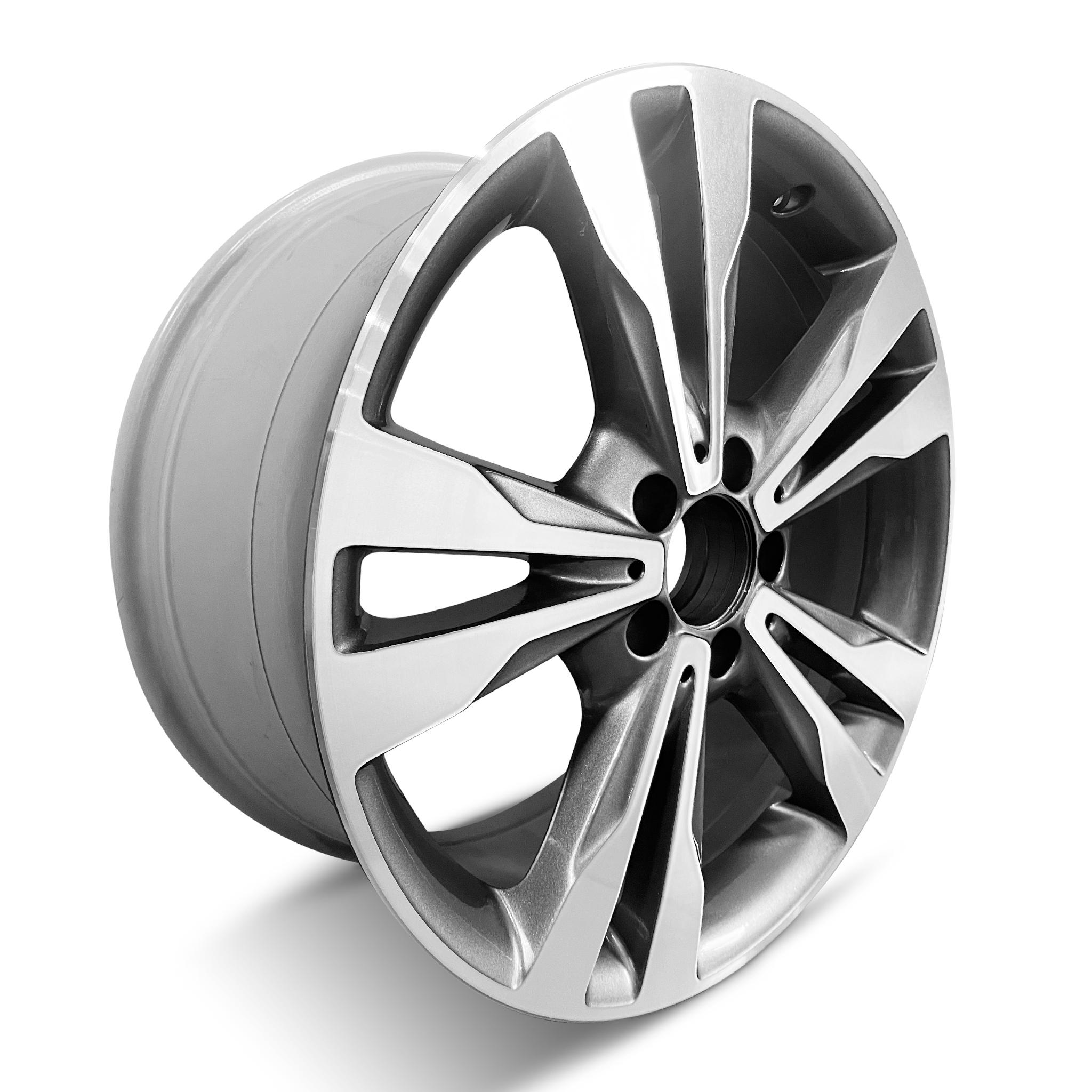 2015-2024 Mercedes-Benz C300 Rear 18x8.5 Genuine OEM Alloy Wheel / Rim view 2
