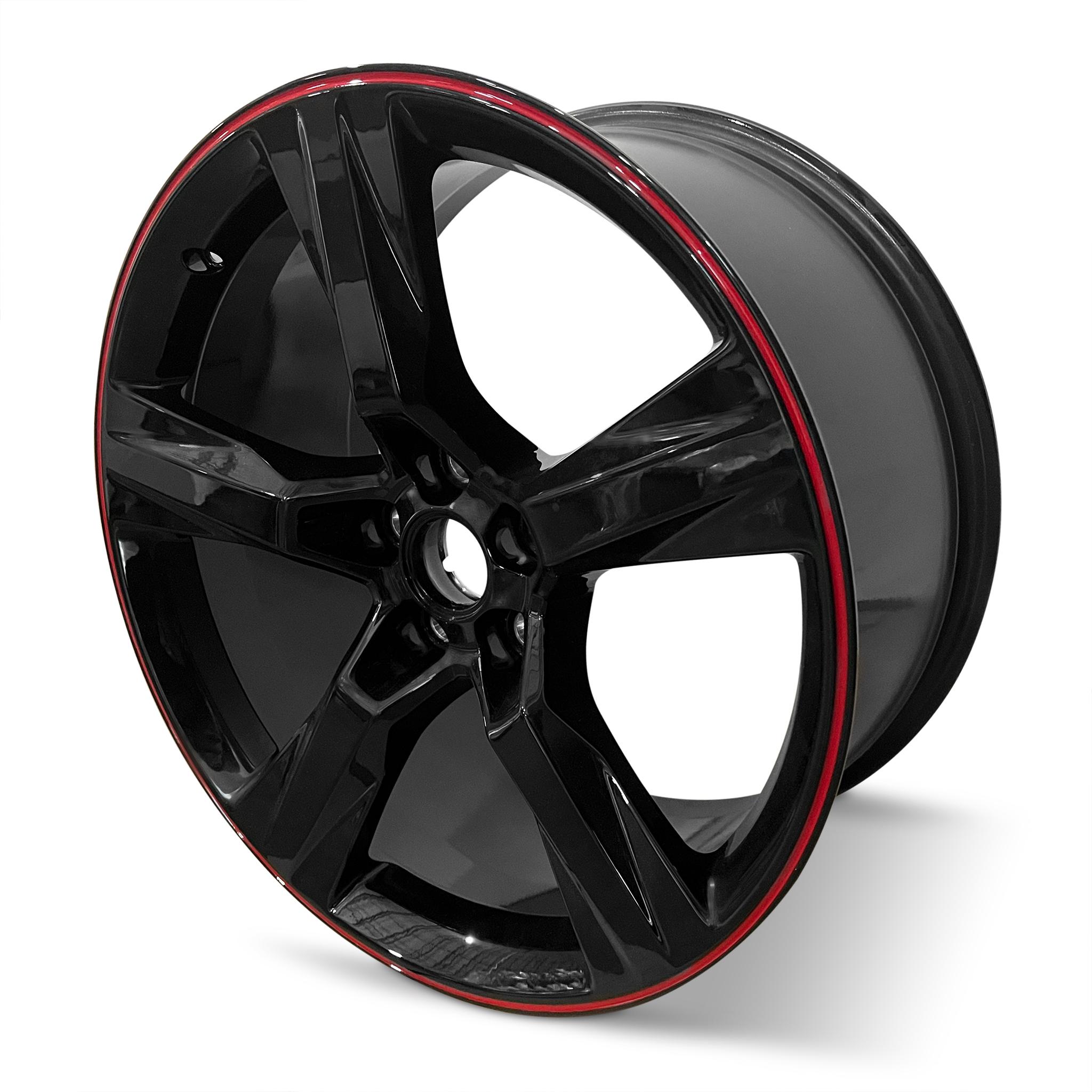 2016-2025 Chevrolet Camaro Rear 20x9.5 Genuine OEM Alloy Wheel / Rim view 3