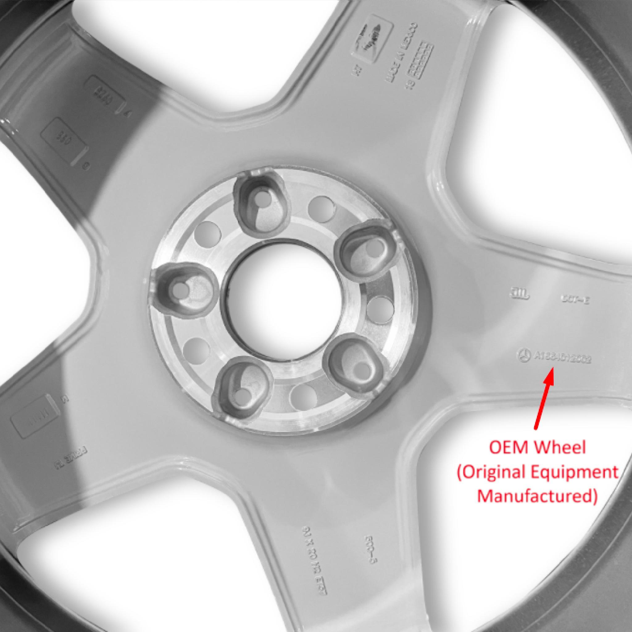 2013-2015 20x9 Mercedes Benz ML-Class Genuine OEM Alloy Wheel / Rim view 4