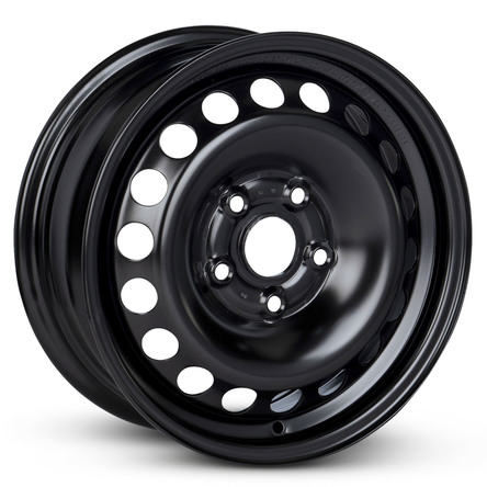 2006-2009 Volkswagen Rabbit 15x6 Genuine OEM Steel Wheel / Rim view 2