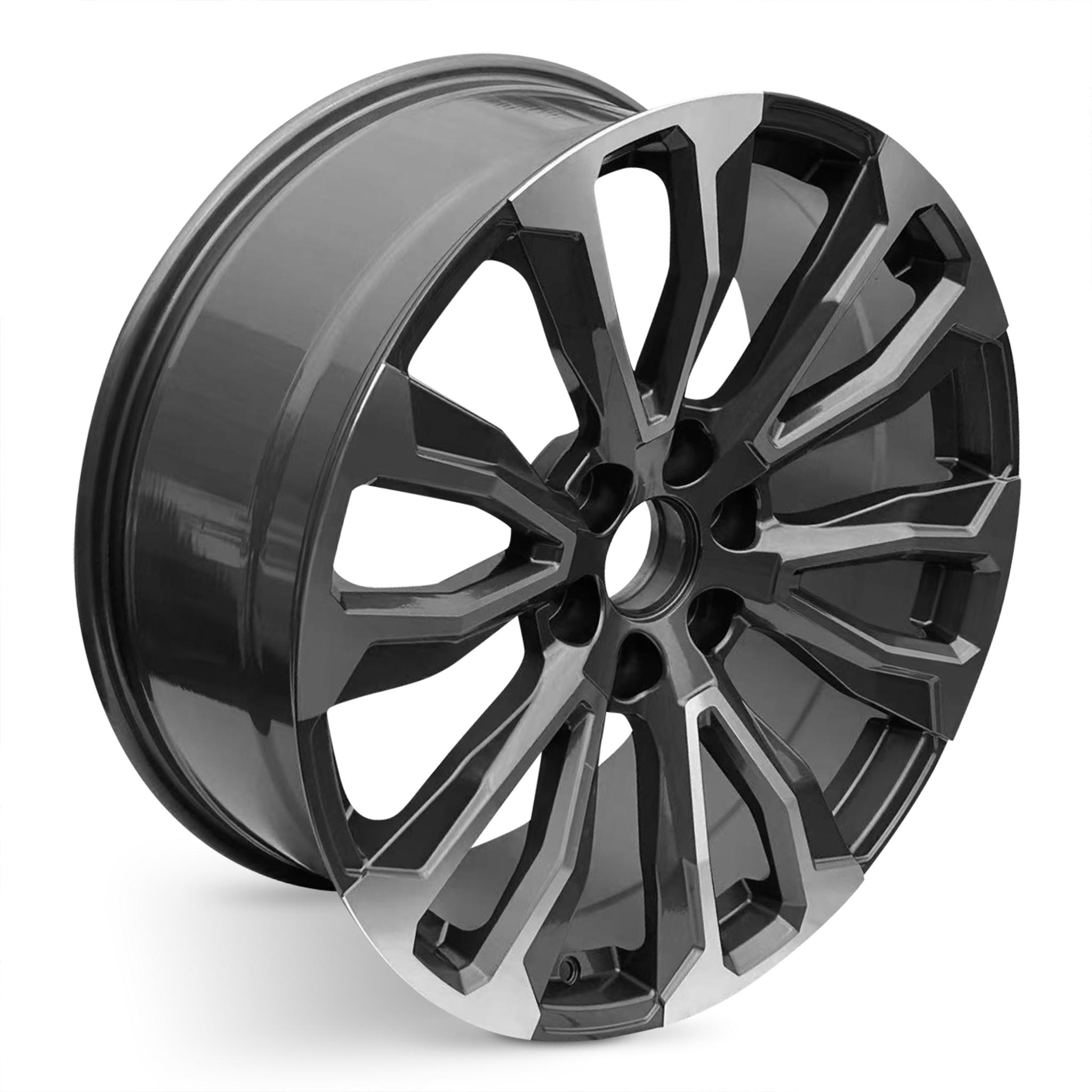 2021-2024 GMC Yukon 1500
22x9 Alloy Wheel / Rim view 2