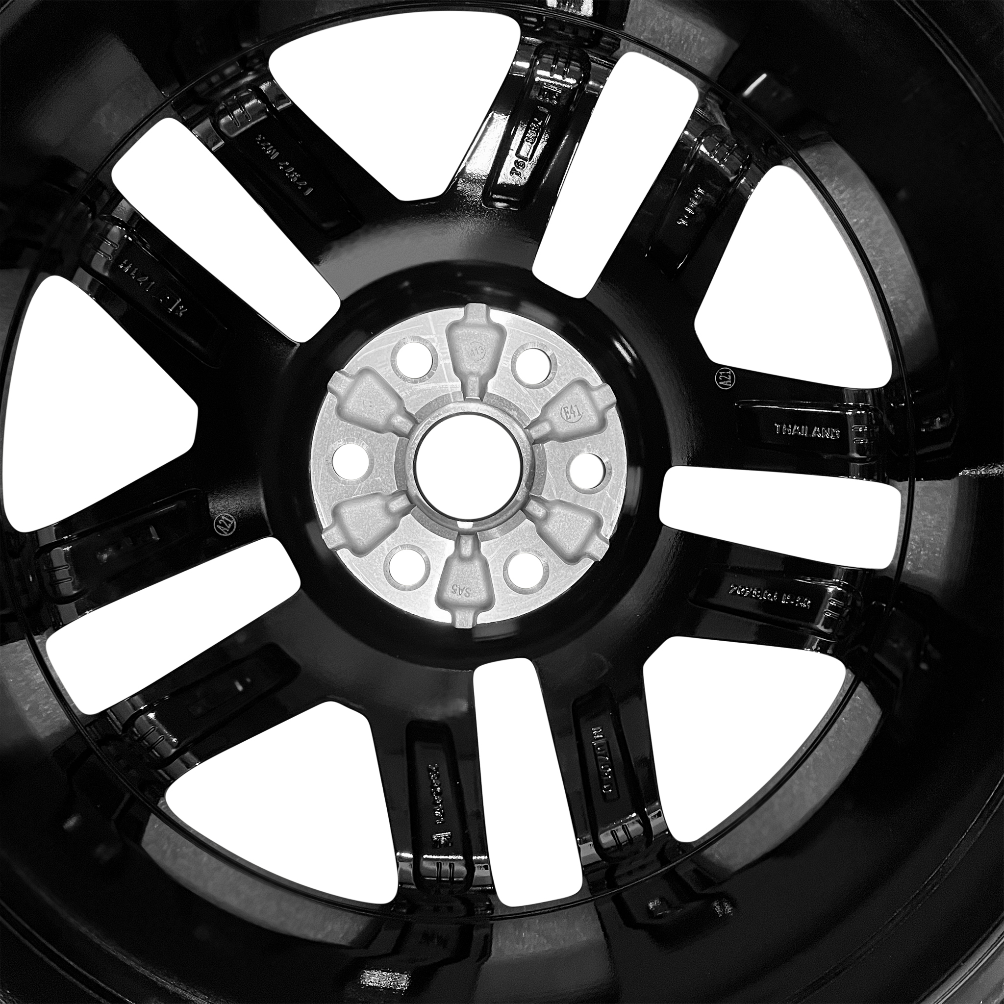 2021-2025 GMC Sierra 1500 20x9 Genuine OEM Alloy Wheel / Rim view 4