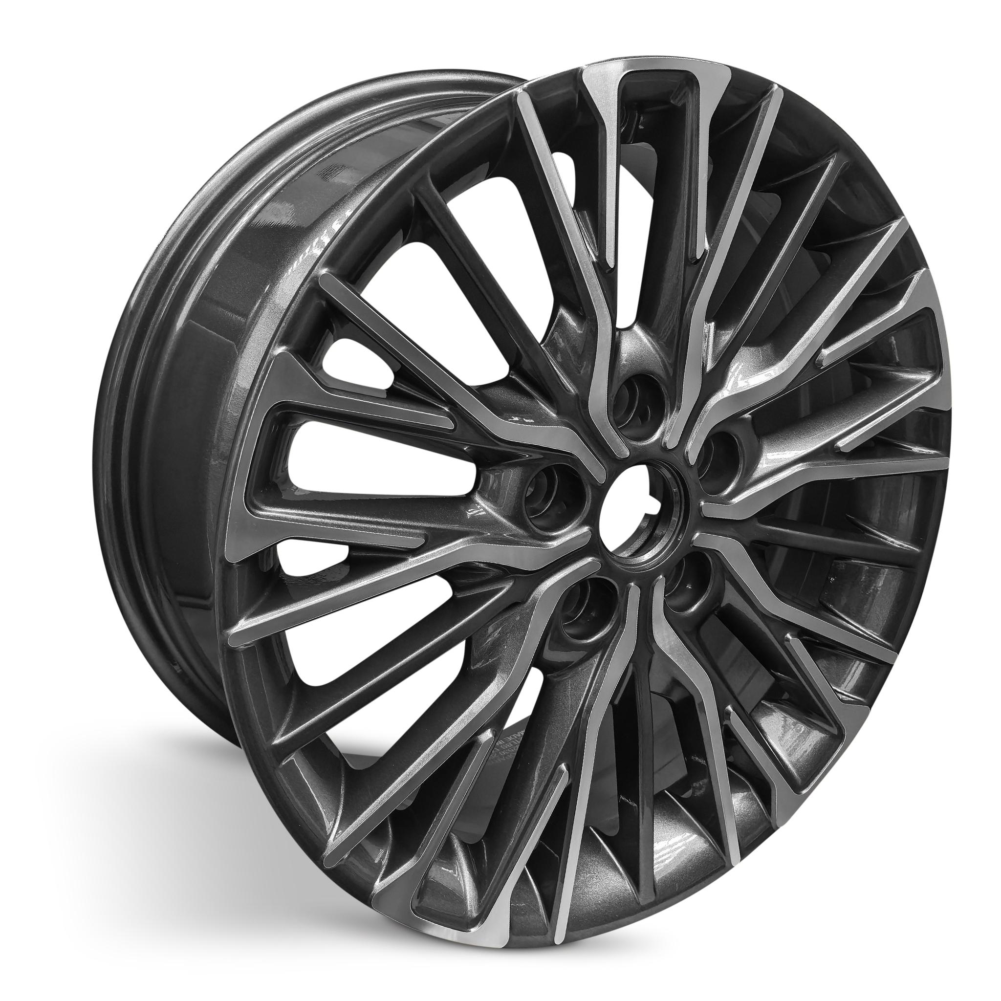 2022-2024 Kia Forte
17x7 Alloy Wheel / Rim view 2