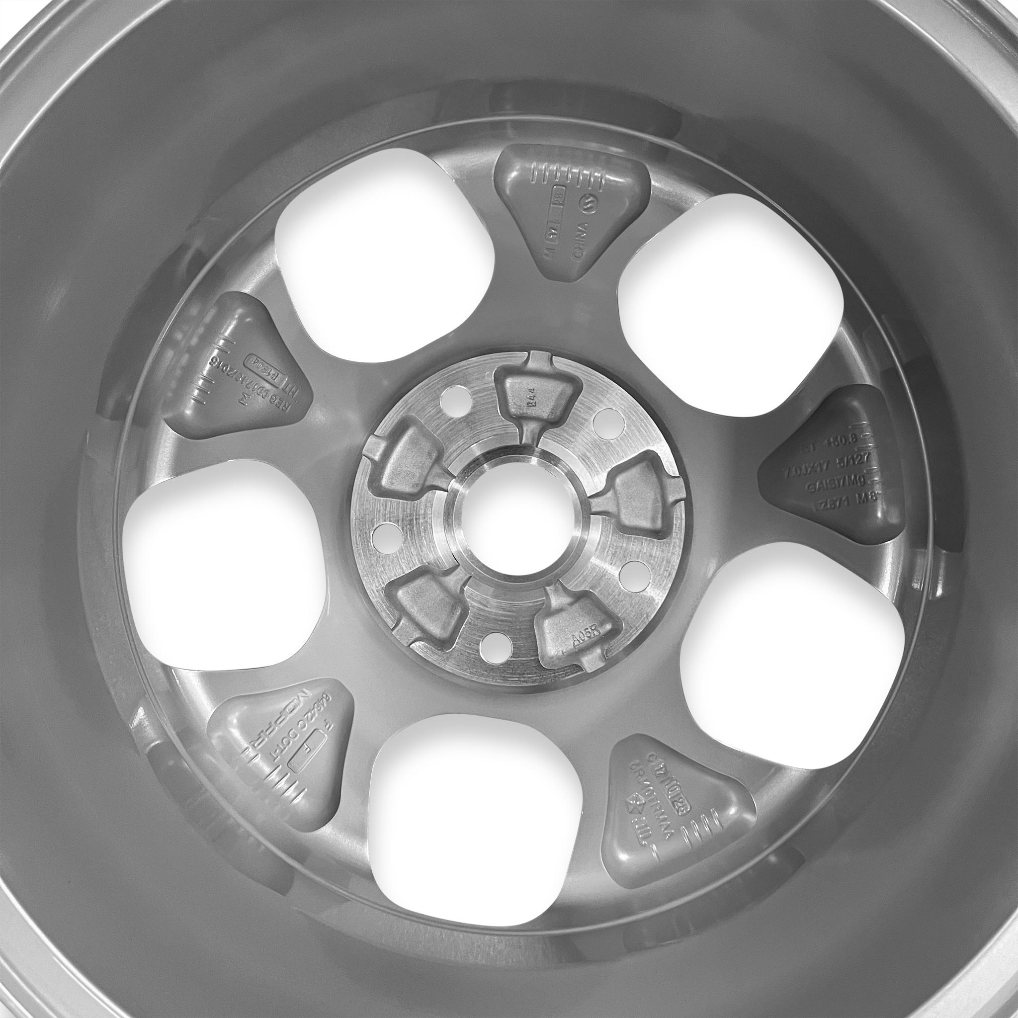 2017-2020 17x7 Chrysler Pacifica Genuine OEM Alloy Wheel / Rim view 4