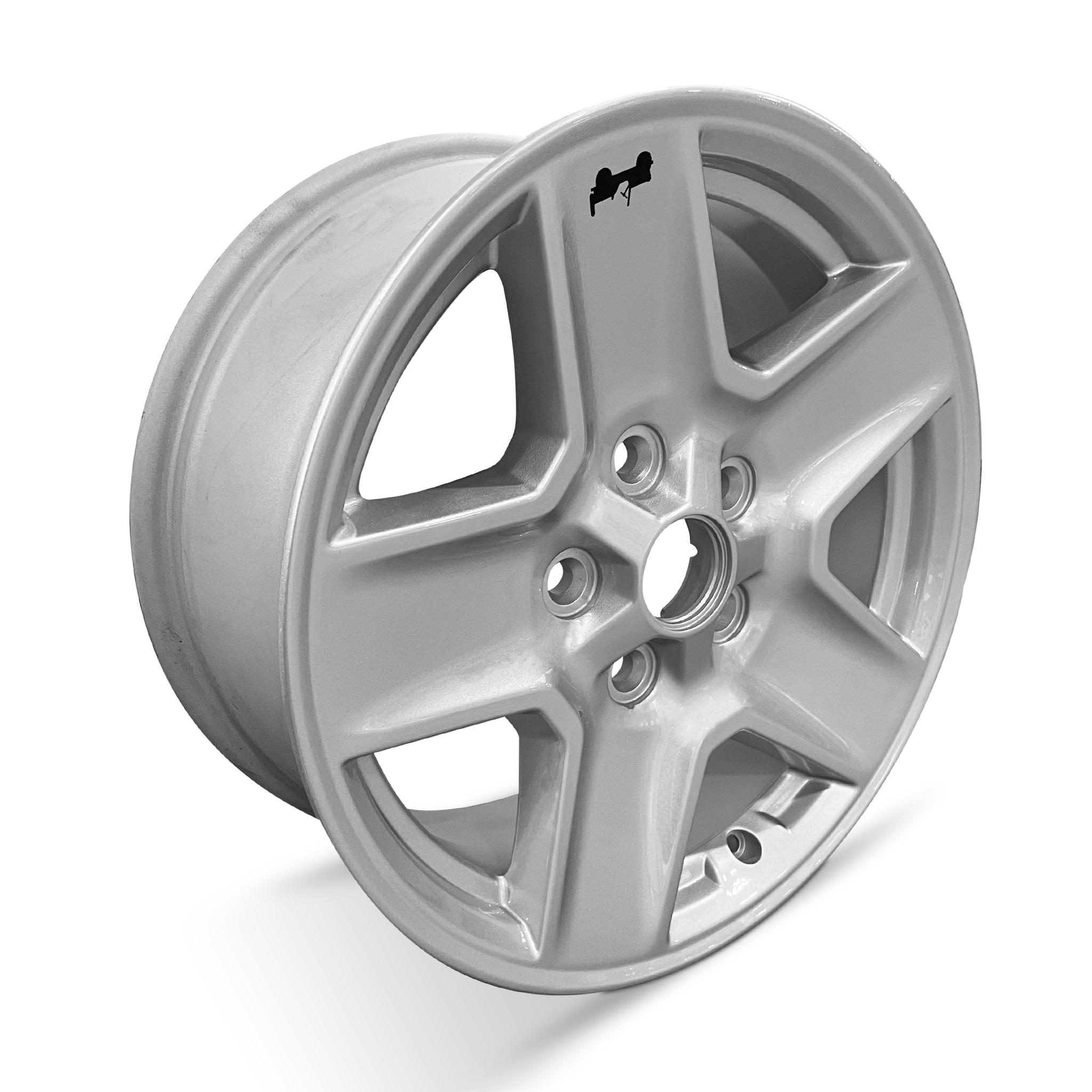 2020-2023 Jeep Gladiator 17x7.5 Genuine OEM Alloy Wheel / Rim view 2