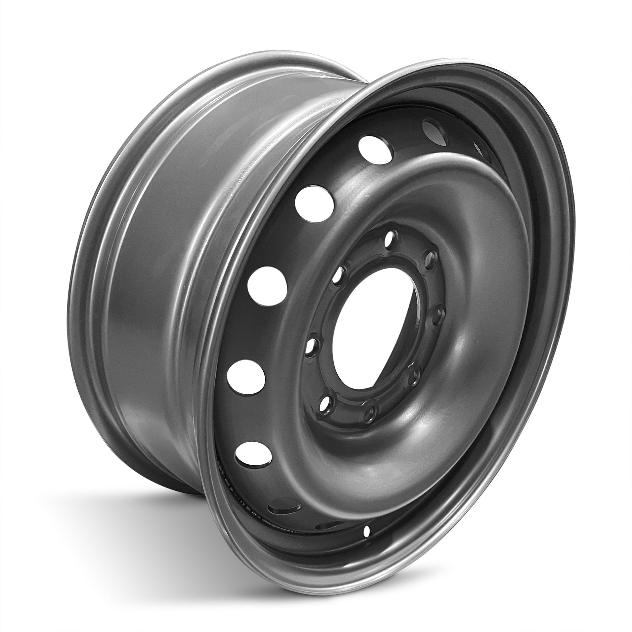 2022-2025 GMC Sierra 2500 18x8 Genuine OEM Steel Wheel / Rim view 2