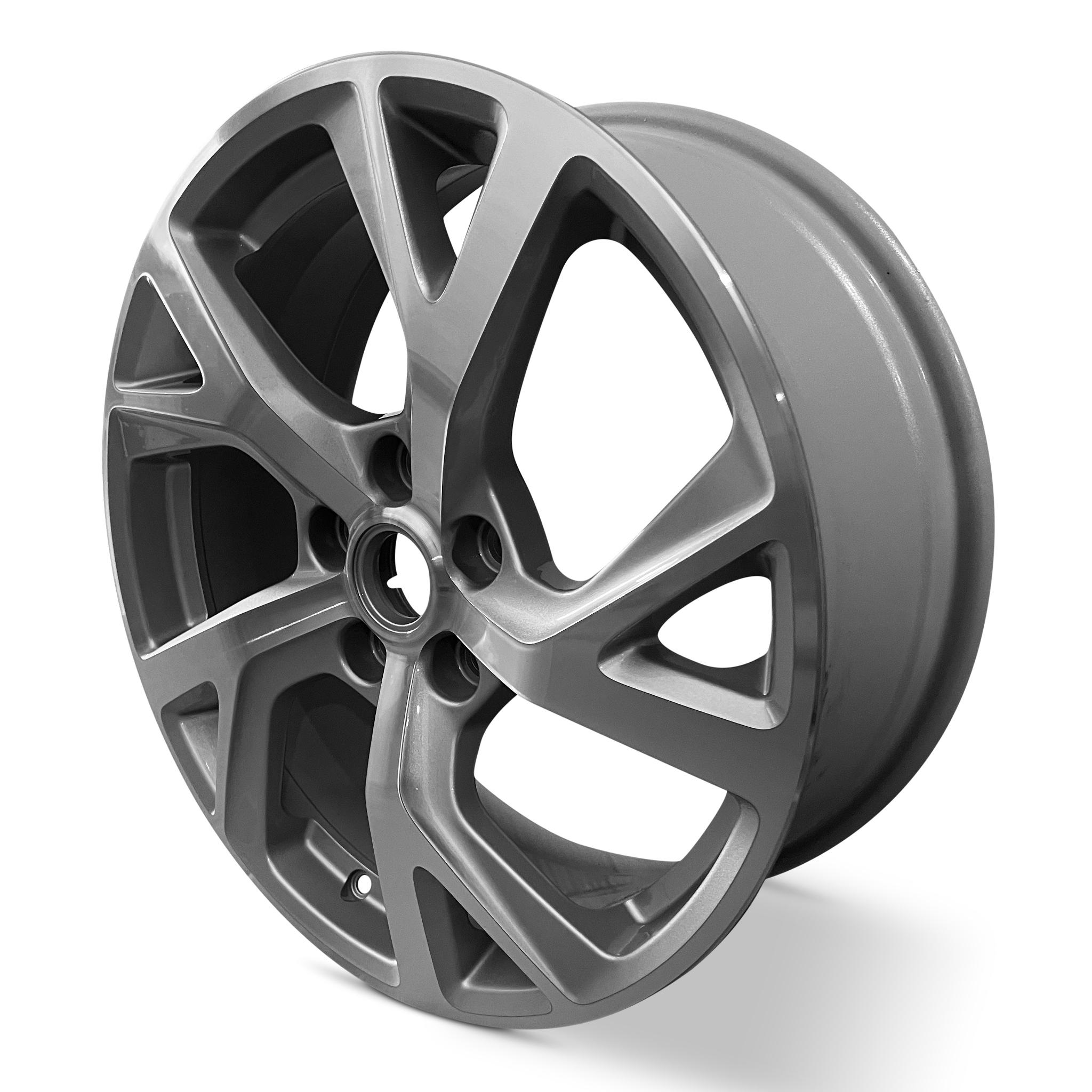 2018-2021 Chevrolet Equinox
18x7 Genuine OEM Alloy Wheel / Rim view 2