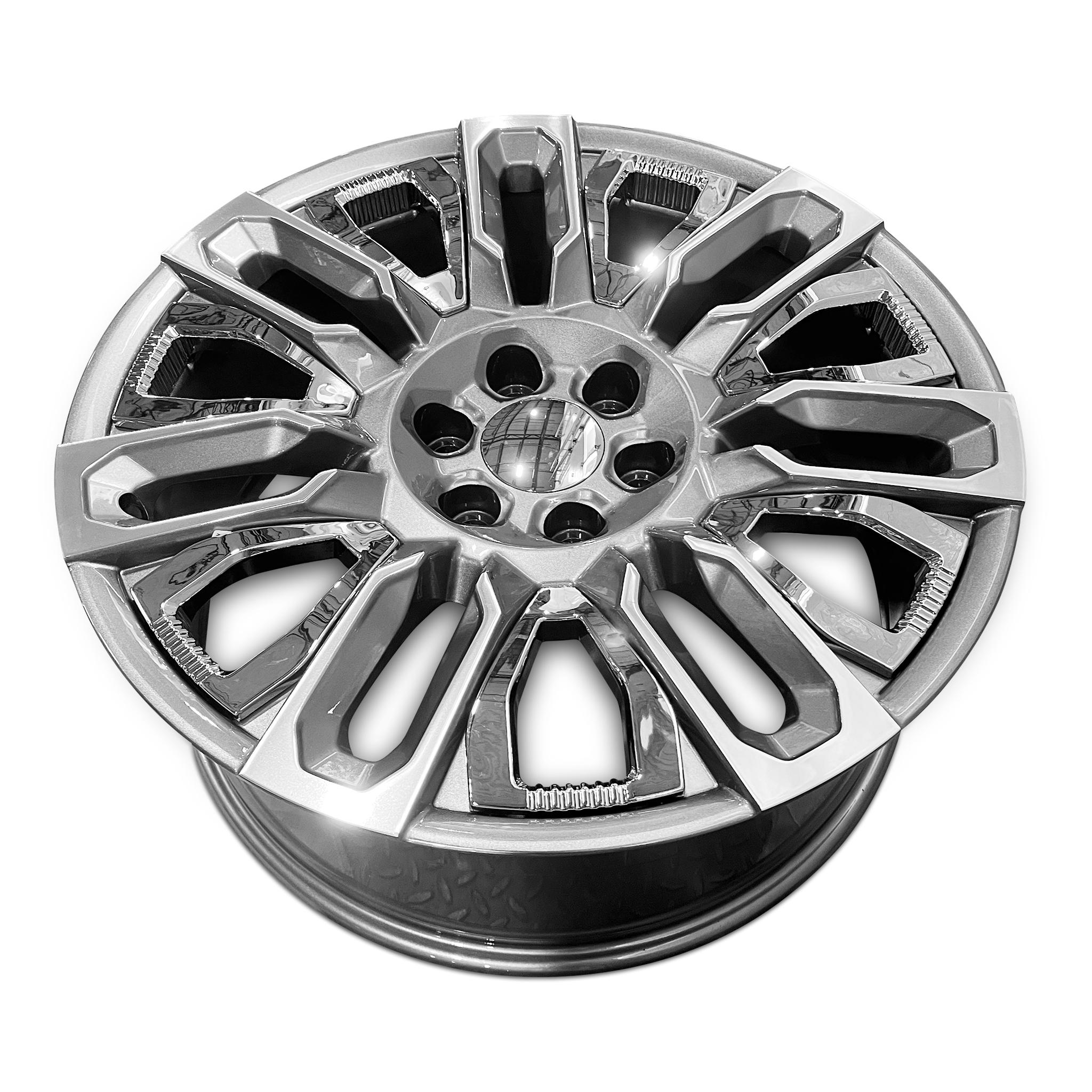 2023-2026 GMC Yukon 1500
22x9 Alloy Wheel / Rim view 3