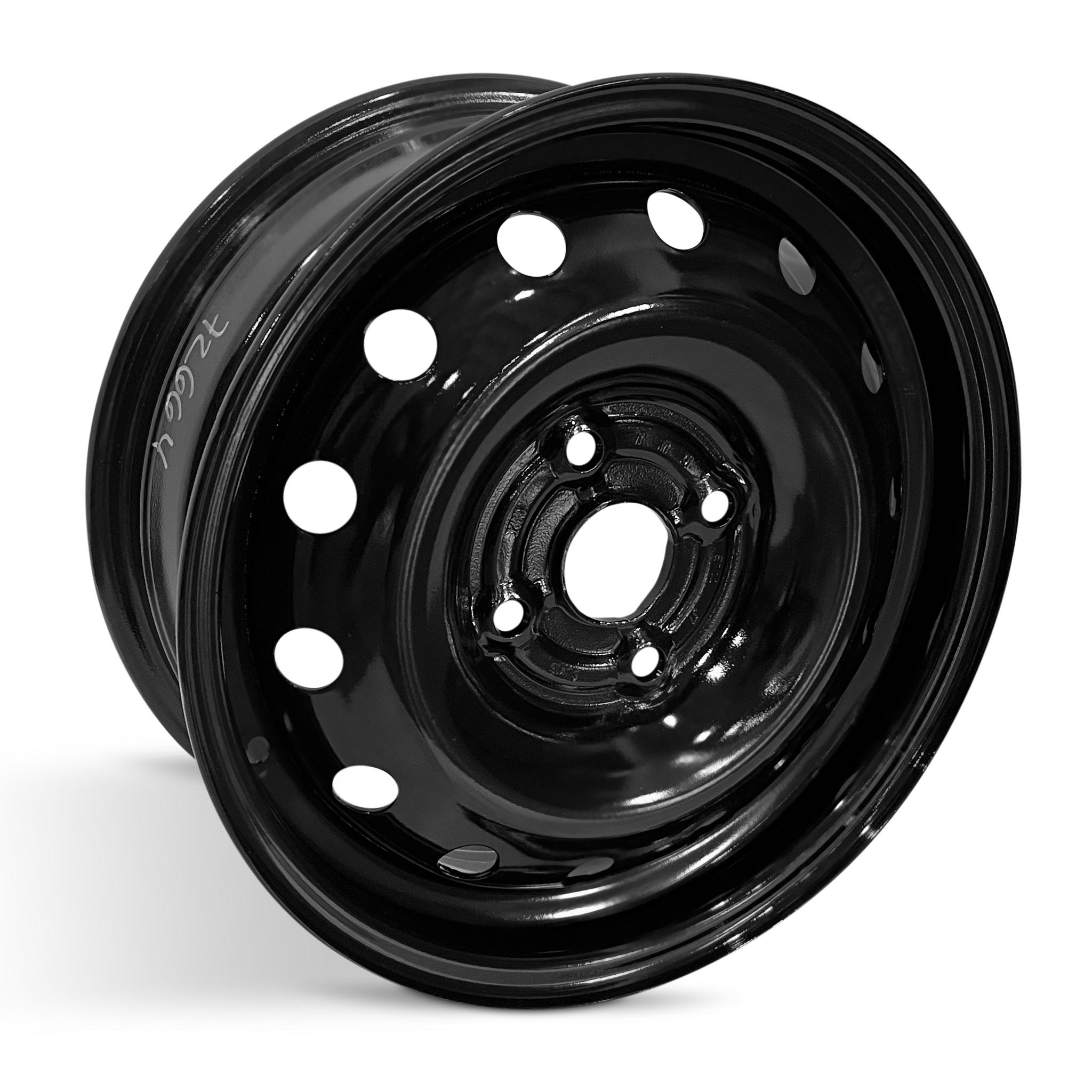 2005-2006 15x6 Suzuki Verona Genuine OEM Steel Wheel / Rim view 2