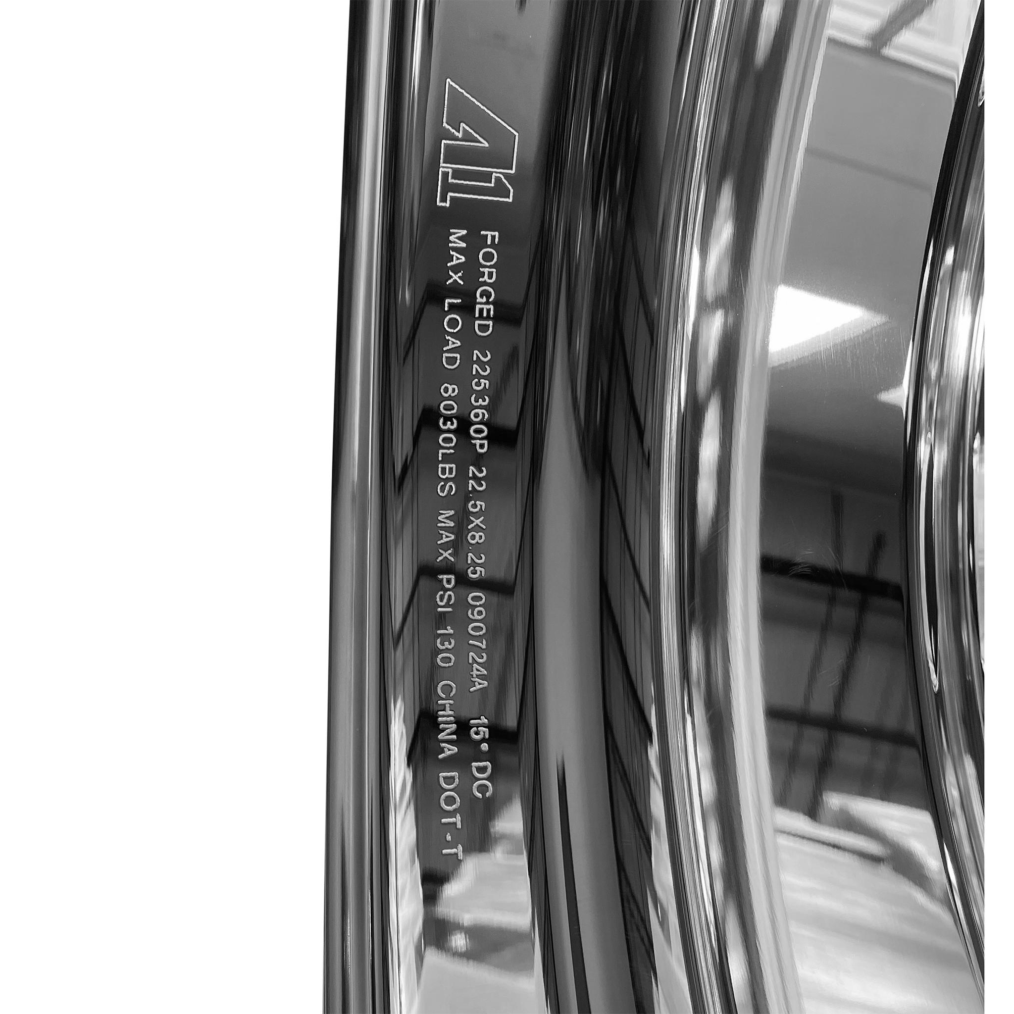 Road Ready Alloy Trailer Wheel 22.5x8.25, 10x285.7, Max Load 7400lb view 4