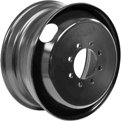 Road Ready Steel Trailer Wheel 17.5x6.75, 8-165.1, Max Load 6200lb