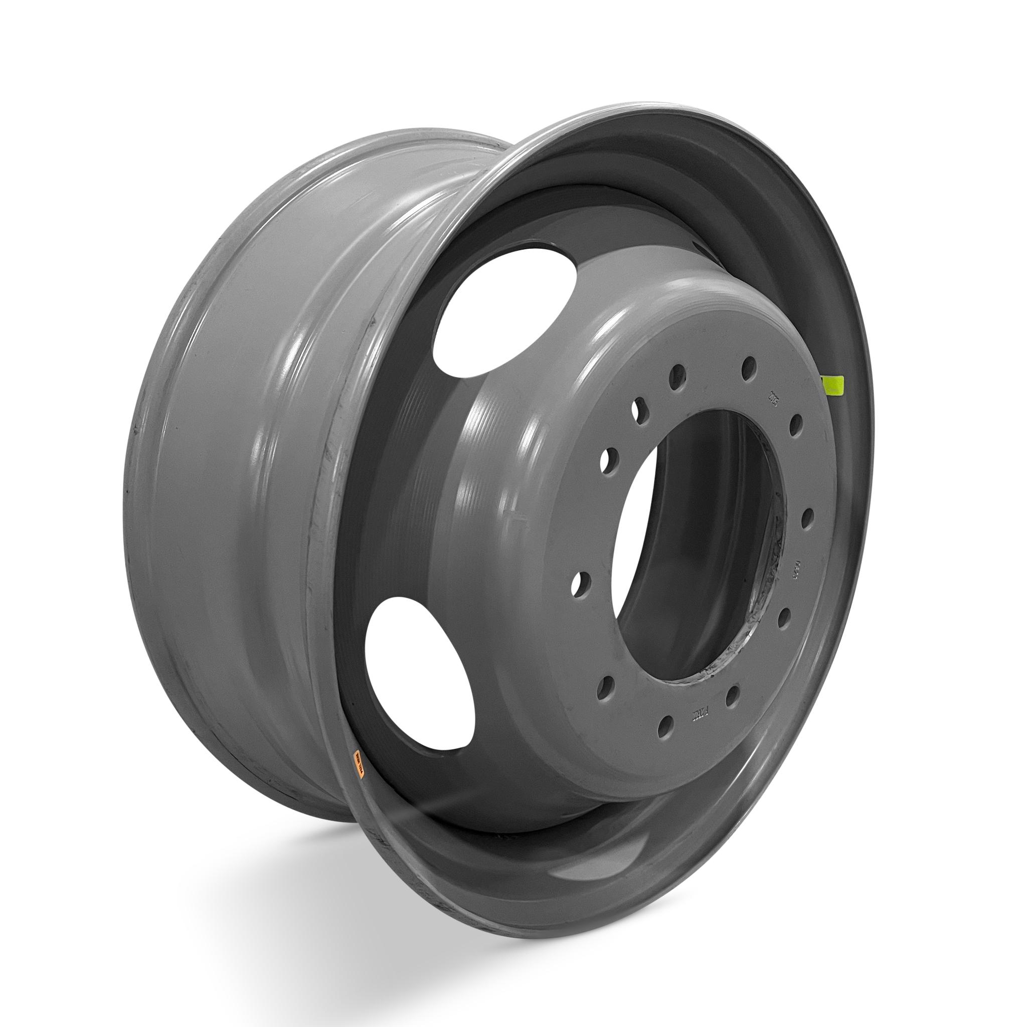 2005-2024 19.5x6.75 Ford F450 F550 Genuine OEM Take-Off Steel Wheel / Rim view 2