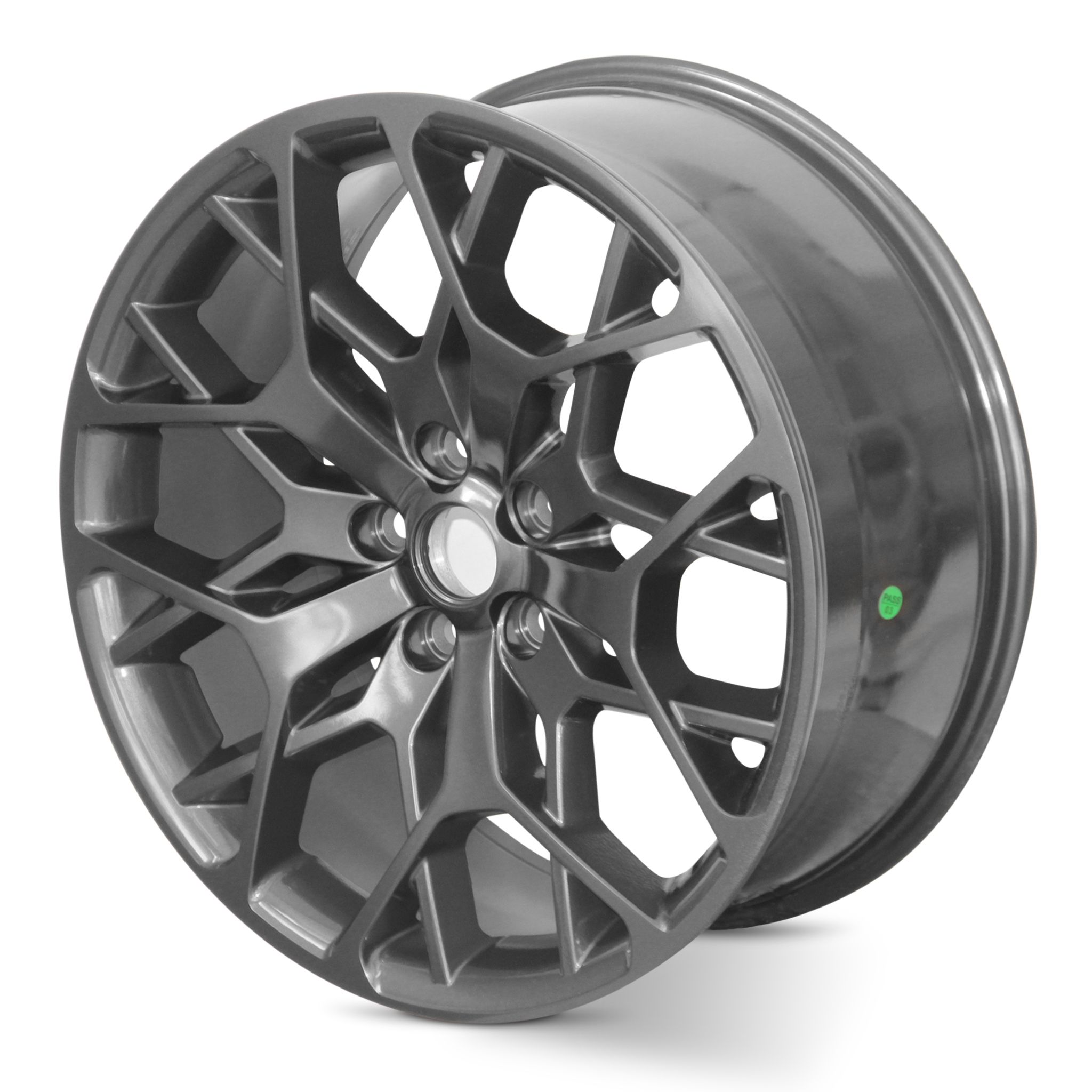 2022-2025 Jeep Grand Cherokee
21x9 Alloy Wheel / Rim view 2