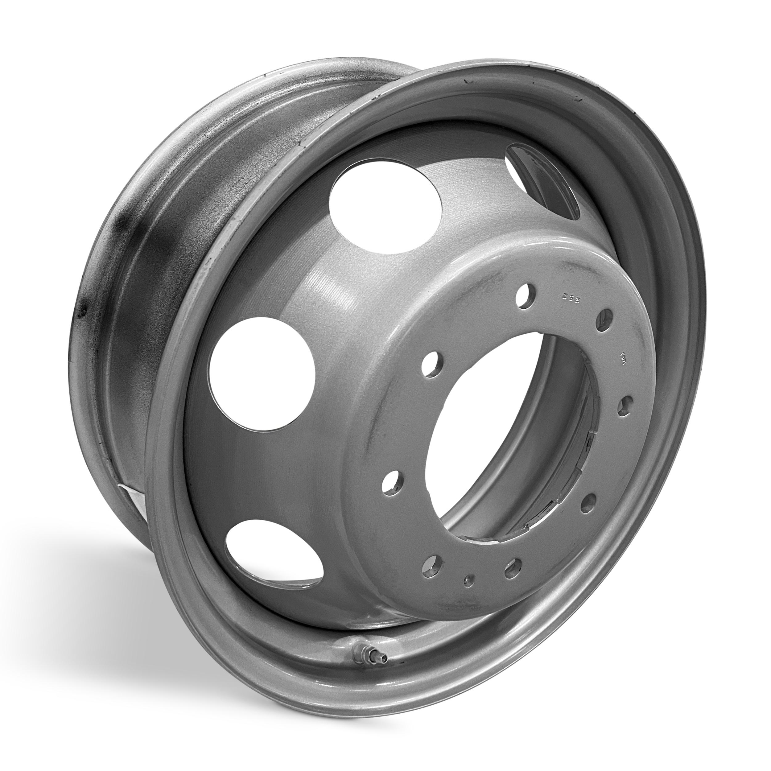 2024-2025 18x6.5 GMC Sierra 3500 Genuine OEM Steel Wheel / Rim view 2