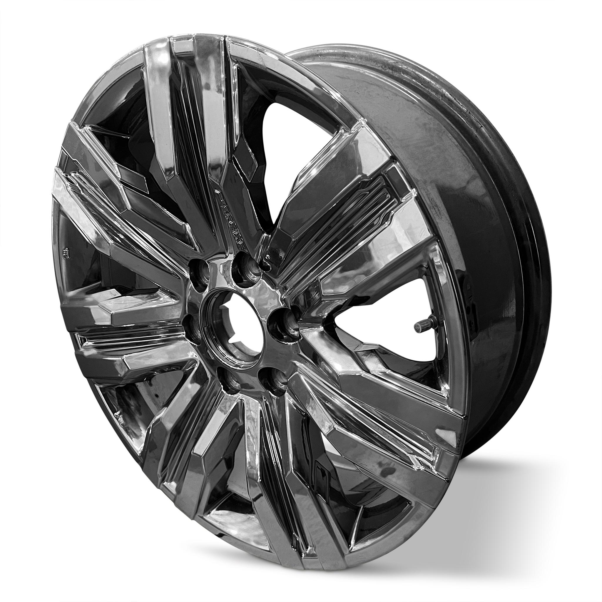 2019-2024 20x8 Nissan Titan Genuine OEM Alloy Wheel / Rim view 3