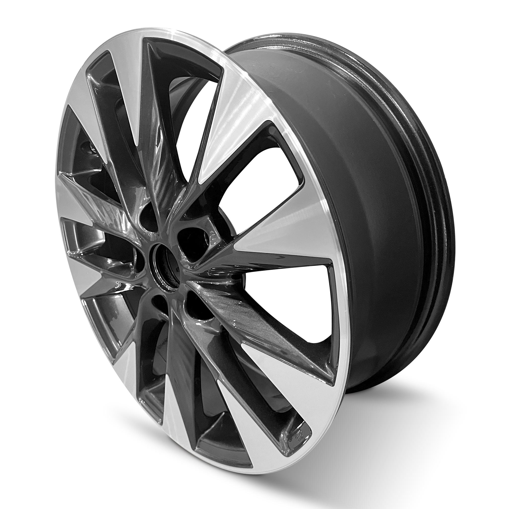 2016-2019 Nissan Sentra 17x6.5 Genuine OEM Alloy Wheel / Rim view 3