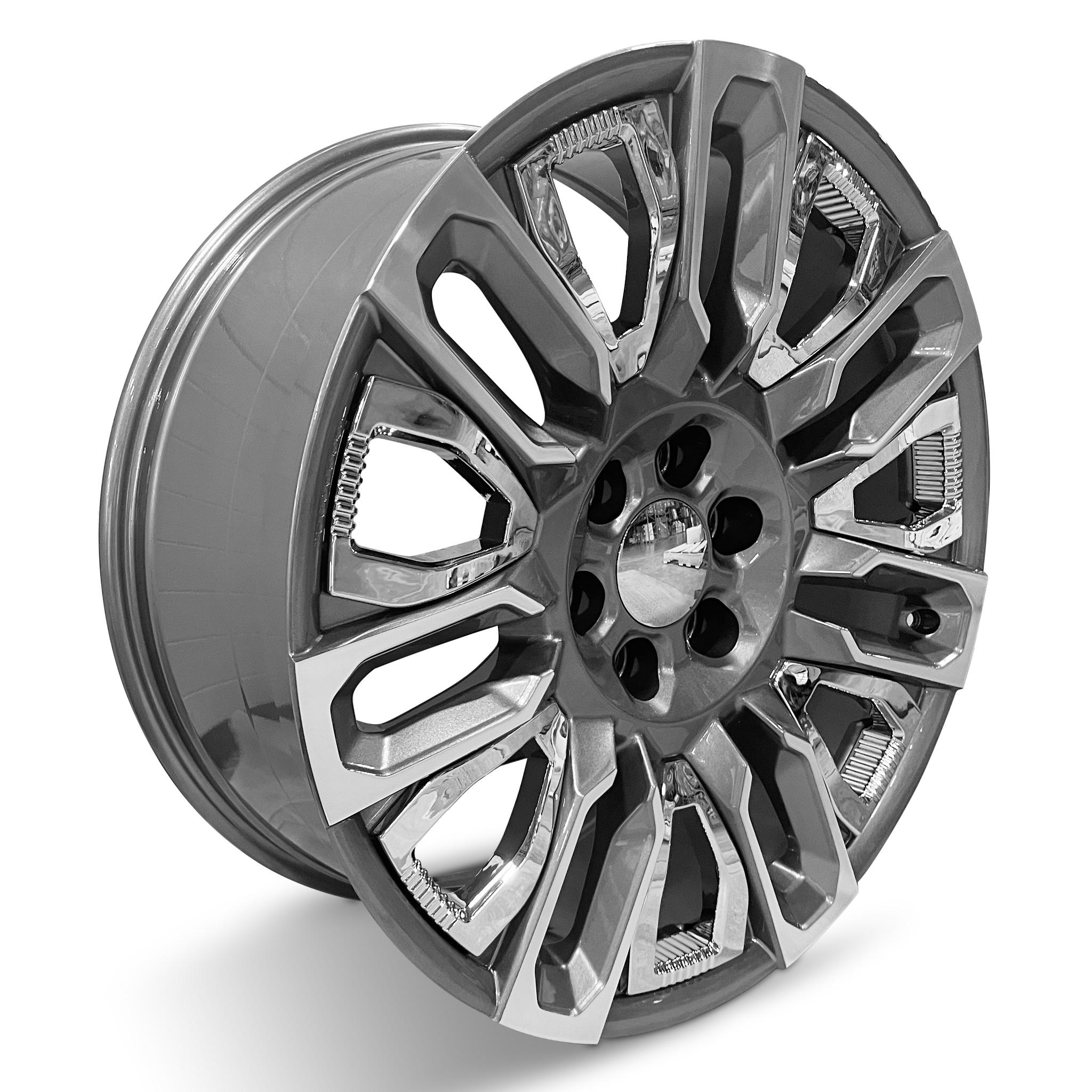2023-2026 GMC Yukon 1500
22x9 Alloy Wheel / Rim view 2