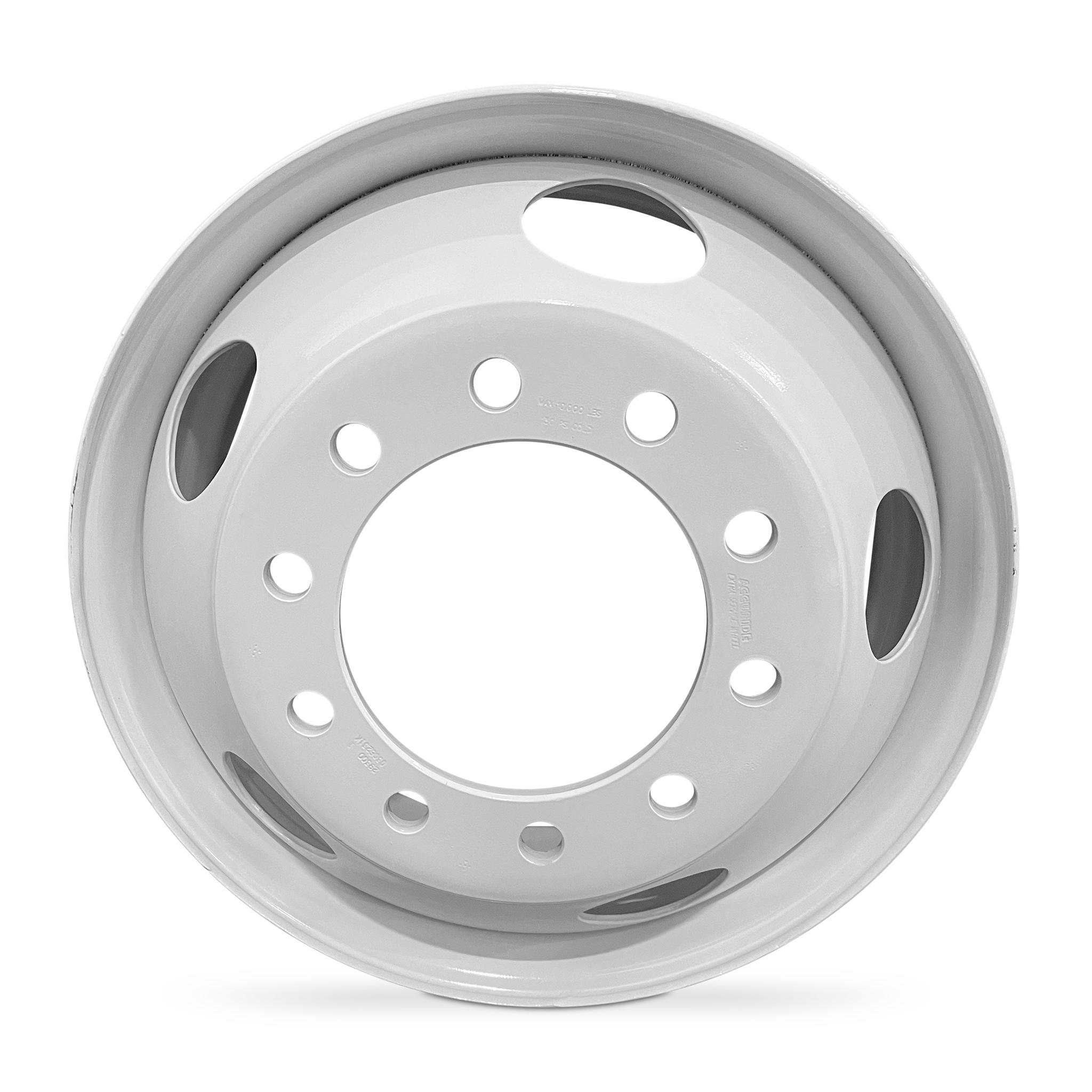 Genuine OEM Steel Trailer Wheel 22.5x8.25 10-285, Load 7400lb - 5HH