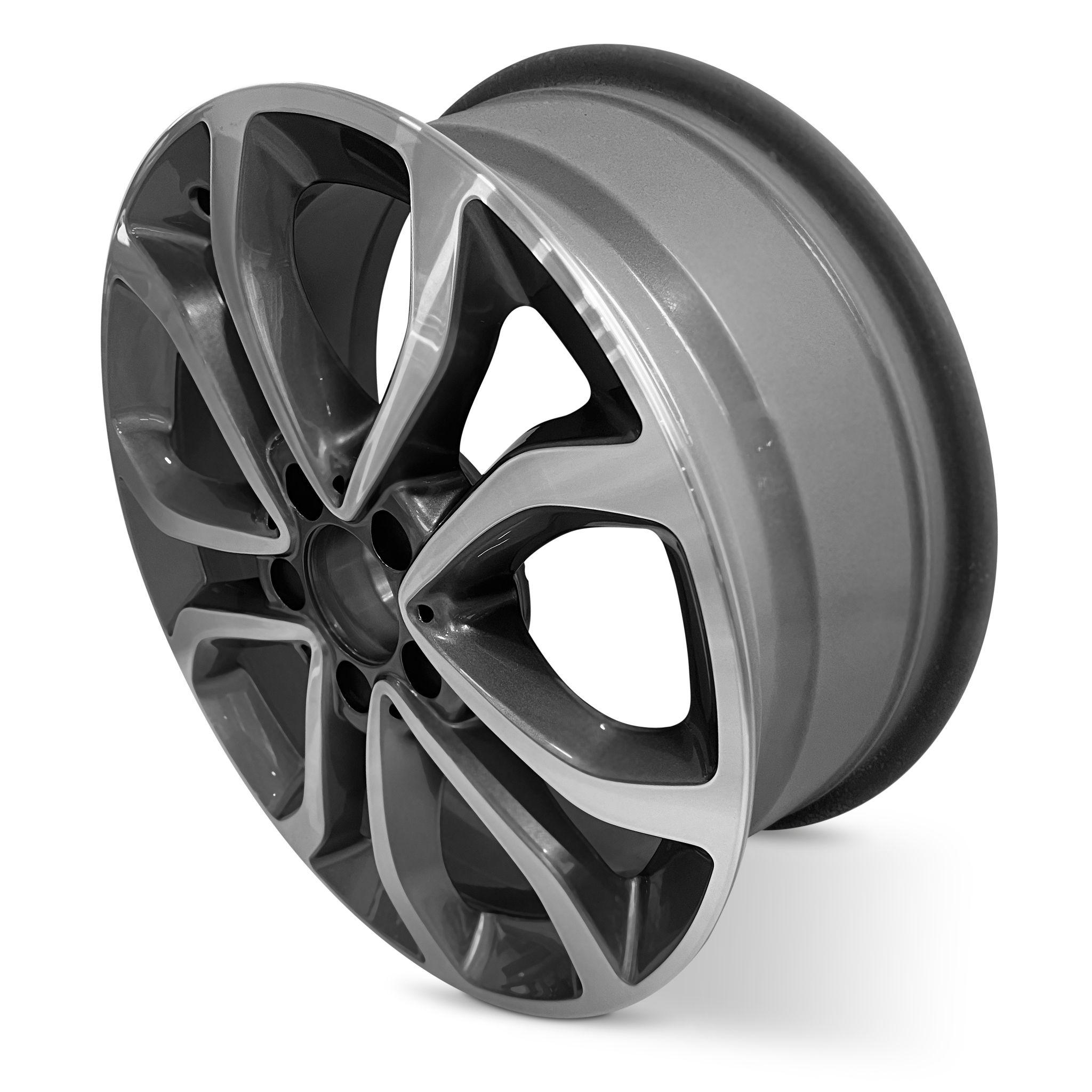 2015-2018 17x7 Mercedes-Benz C-Class Genuine OEM Alloy Wheel / Rim view 3