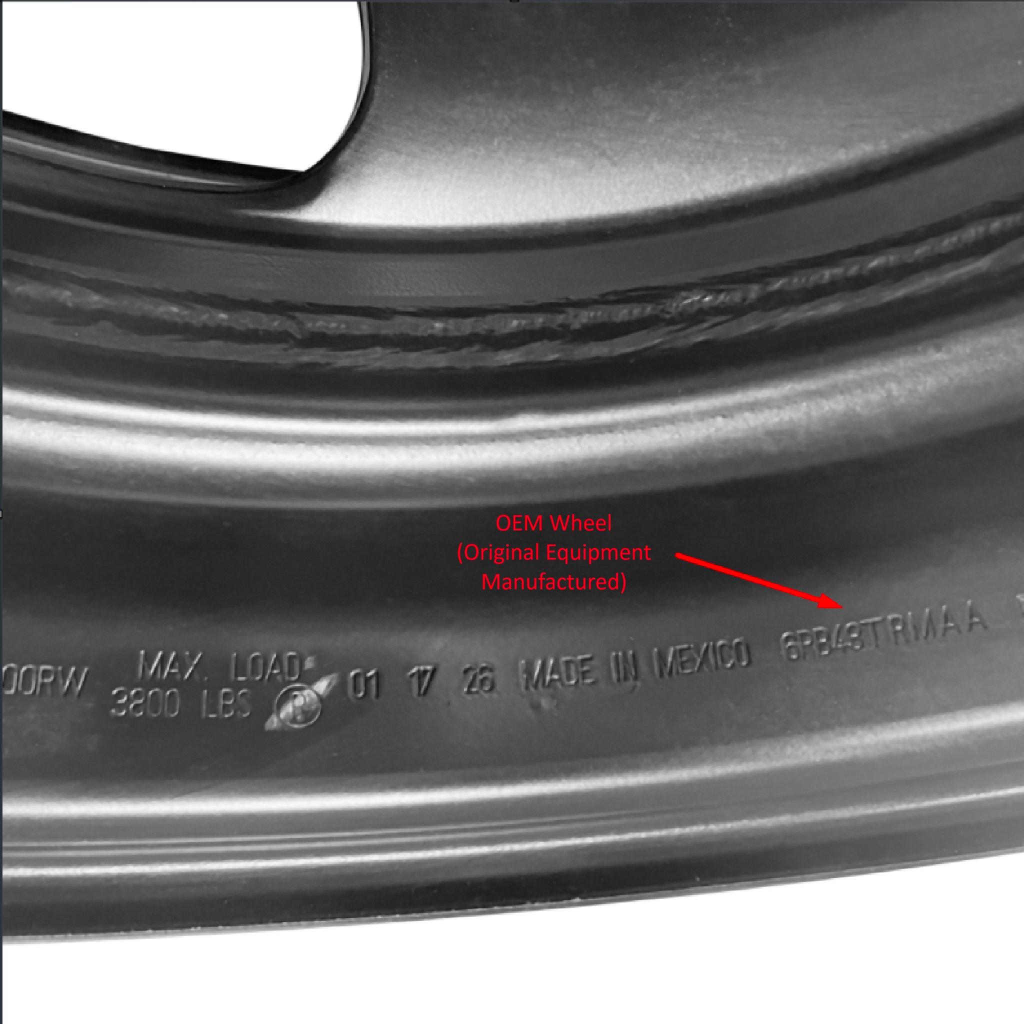2021-2026 Dodge Ram 5500
19.5x6 Genuine OEM Steel Wheel / Rim view 4