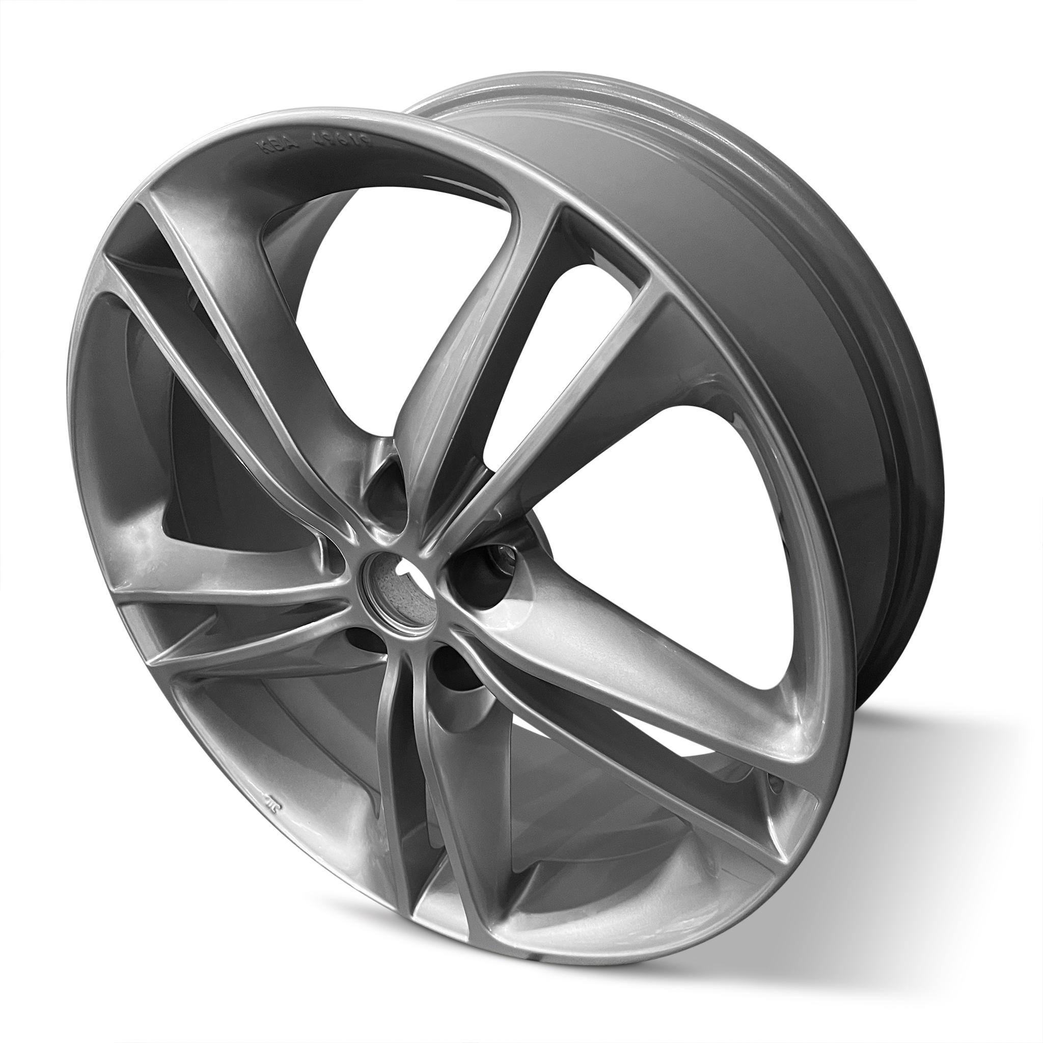 2018-2022 19x7 Nissan Rogue Genuine OEM Alloy Wheel / Rim view 3