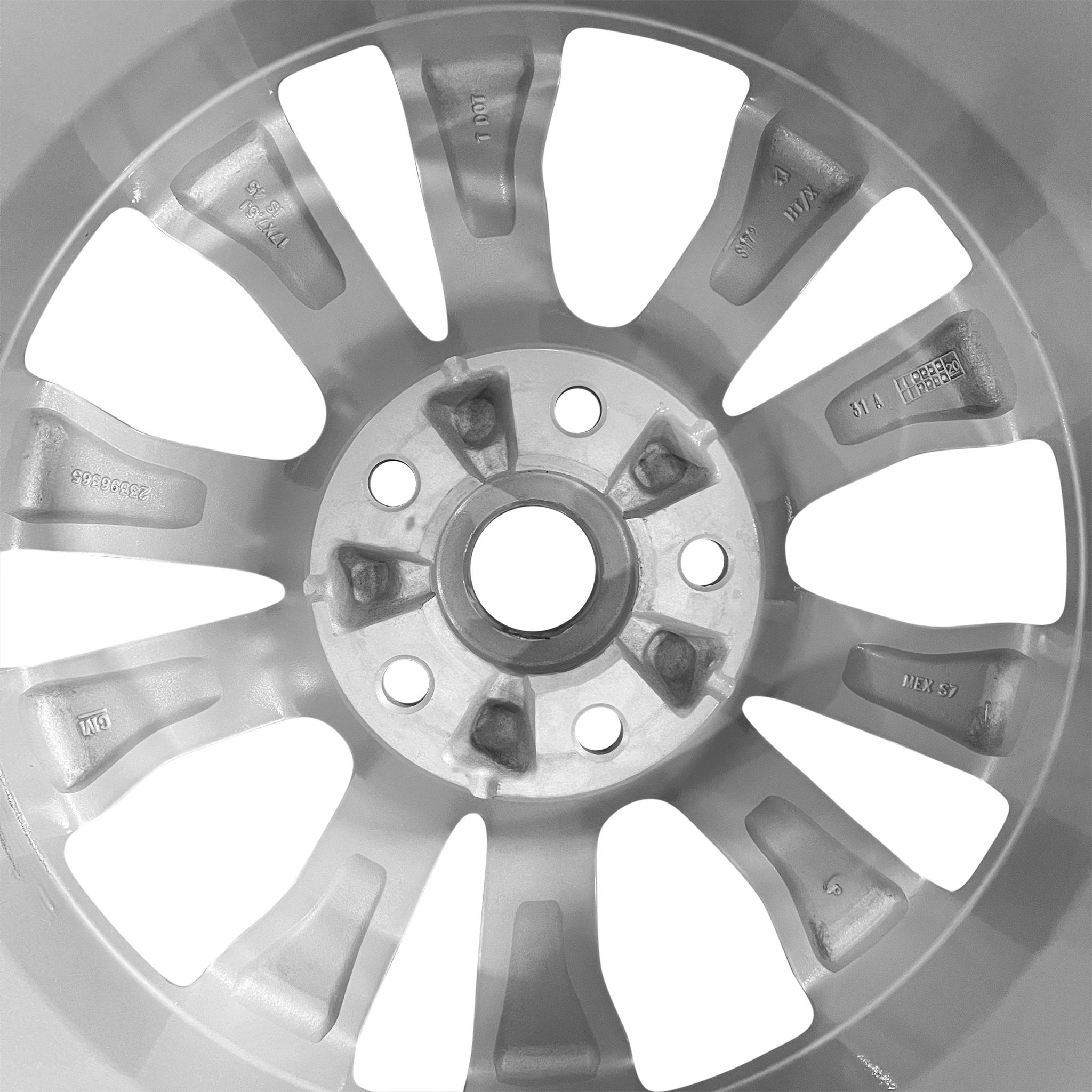 2019-2025 Chevrolet Malibu
17x7.5 Genuine OEM Alloy Wheel / Rim view 4