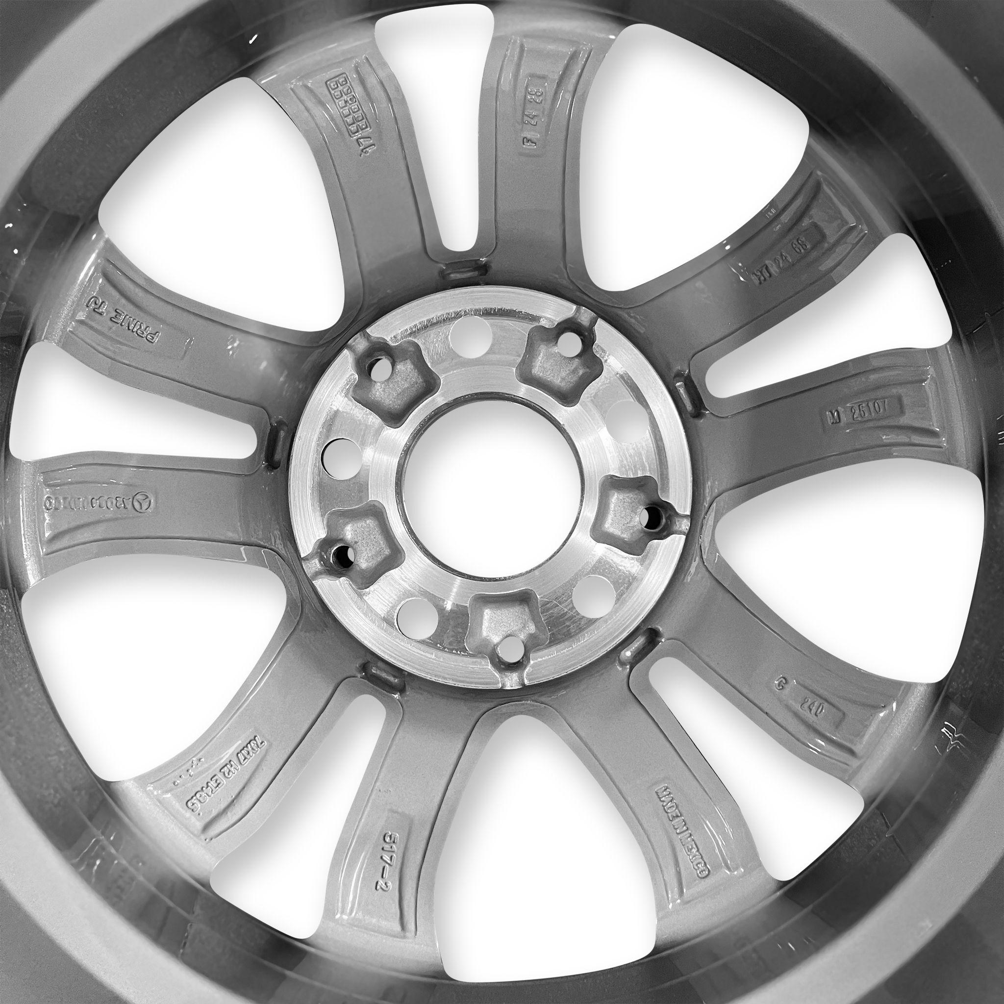 2015-2018 17x7 Mercedes-Benz C-Class Genuine OEM Alloy Wheel / Rim view 4