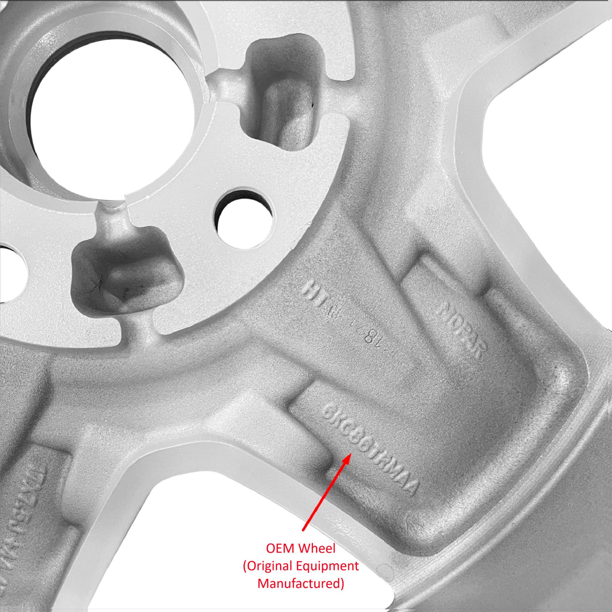 2020-2023 Jeep Gladiator 17x7.5 Genuine OEM Alloy Wheel / Rim view 4