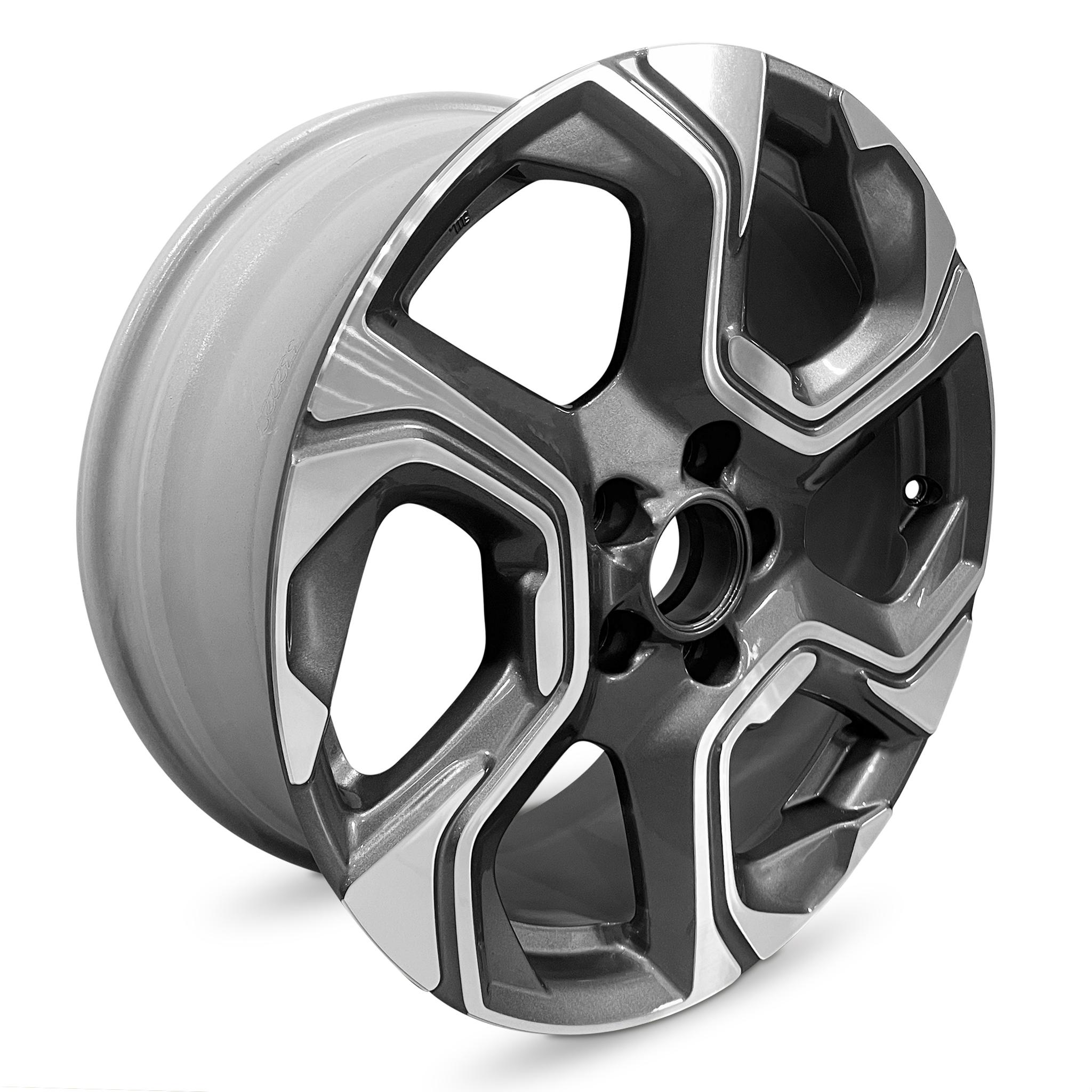 2017-2019 Honda CR-V
18x7.5 Genuine OEM Alloy Wheel / Rim view 2