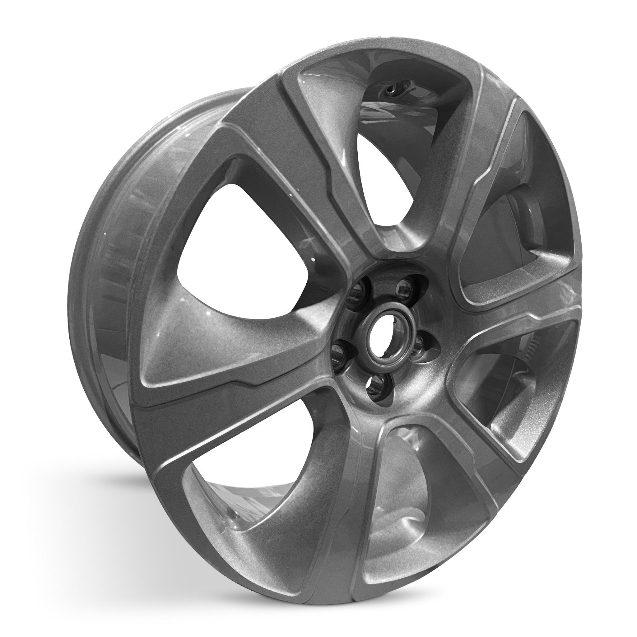 2018-2025 Land Rover Range Rover Right 21x9.5 Genuine OEM Alloy Wheel / Rim view 2