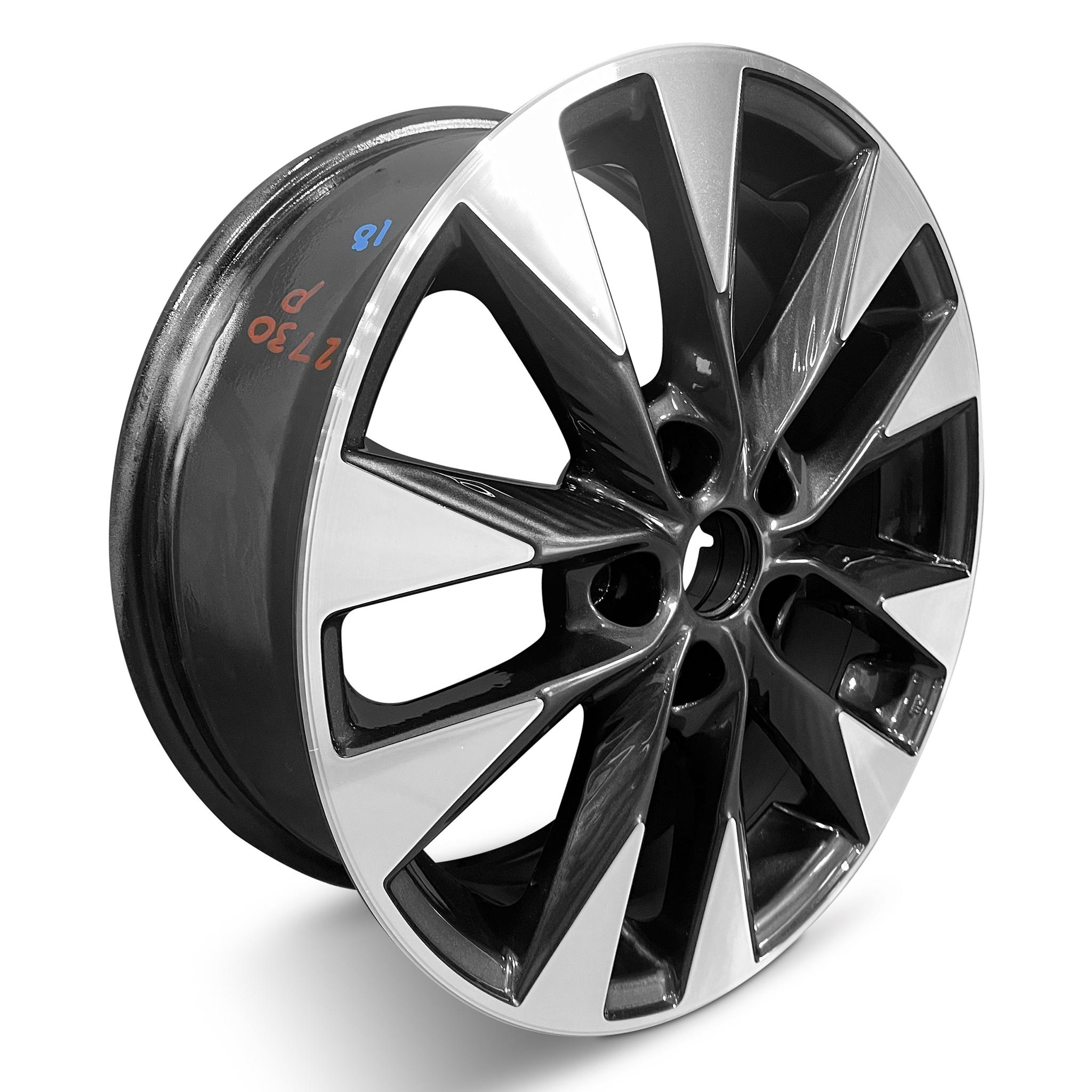 2016-2019 Nissan Sentra 17x6.5 Genuine OEM Alloy Wheel / Rim view 2