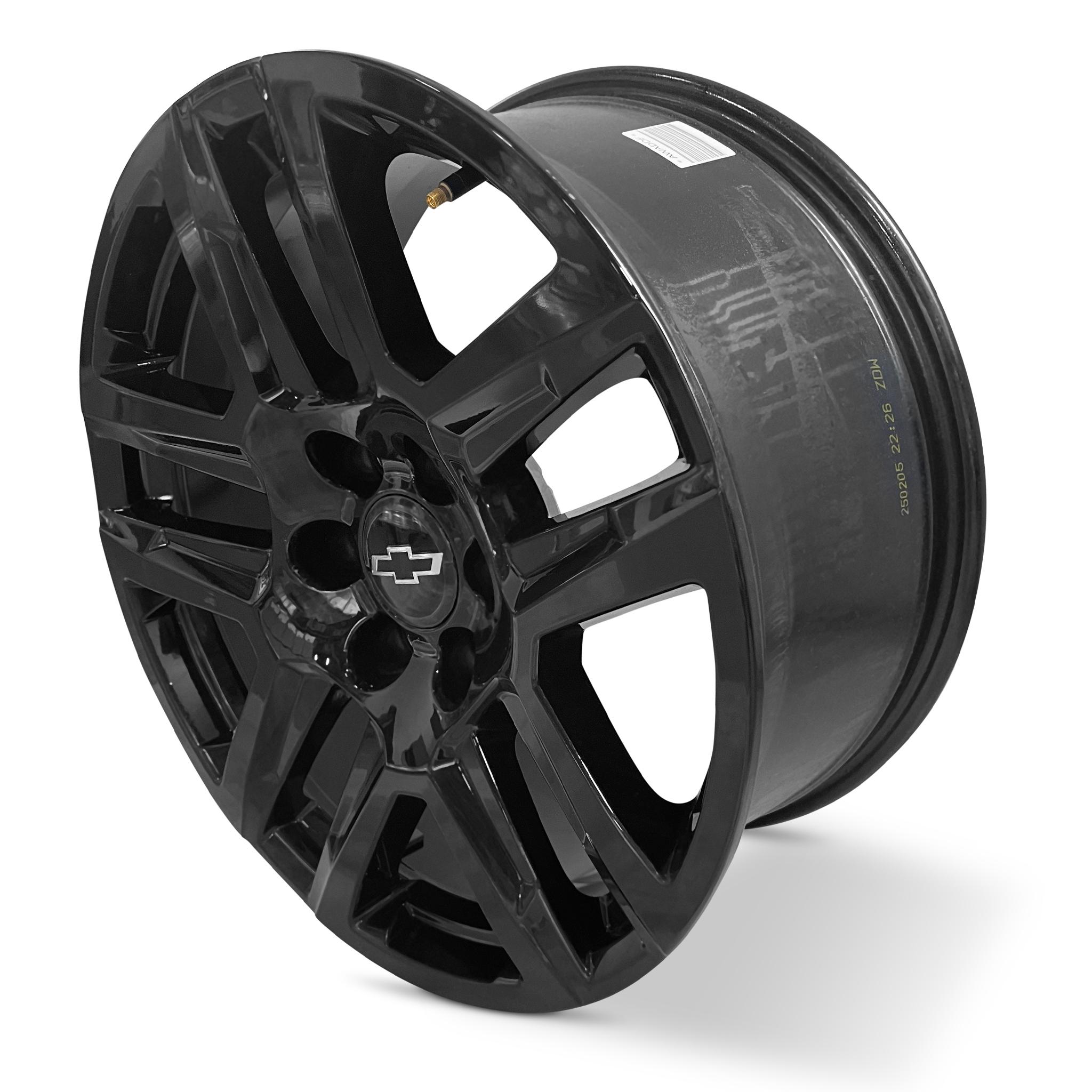 2020-2026 Chevrolet Silverado 1500 20x9 Genuine OEM Alloy Wheel / Rim view 3