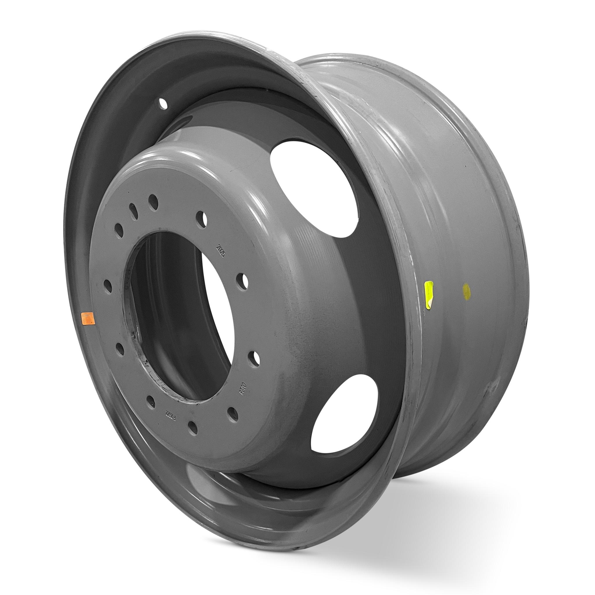 2005-2024 19.5x6.75 Ford F450 F550 Genuine OEM Take-Off Steel Wheel / Rim view 3