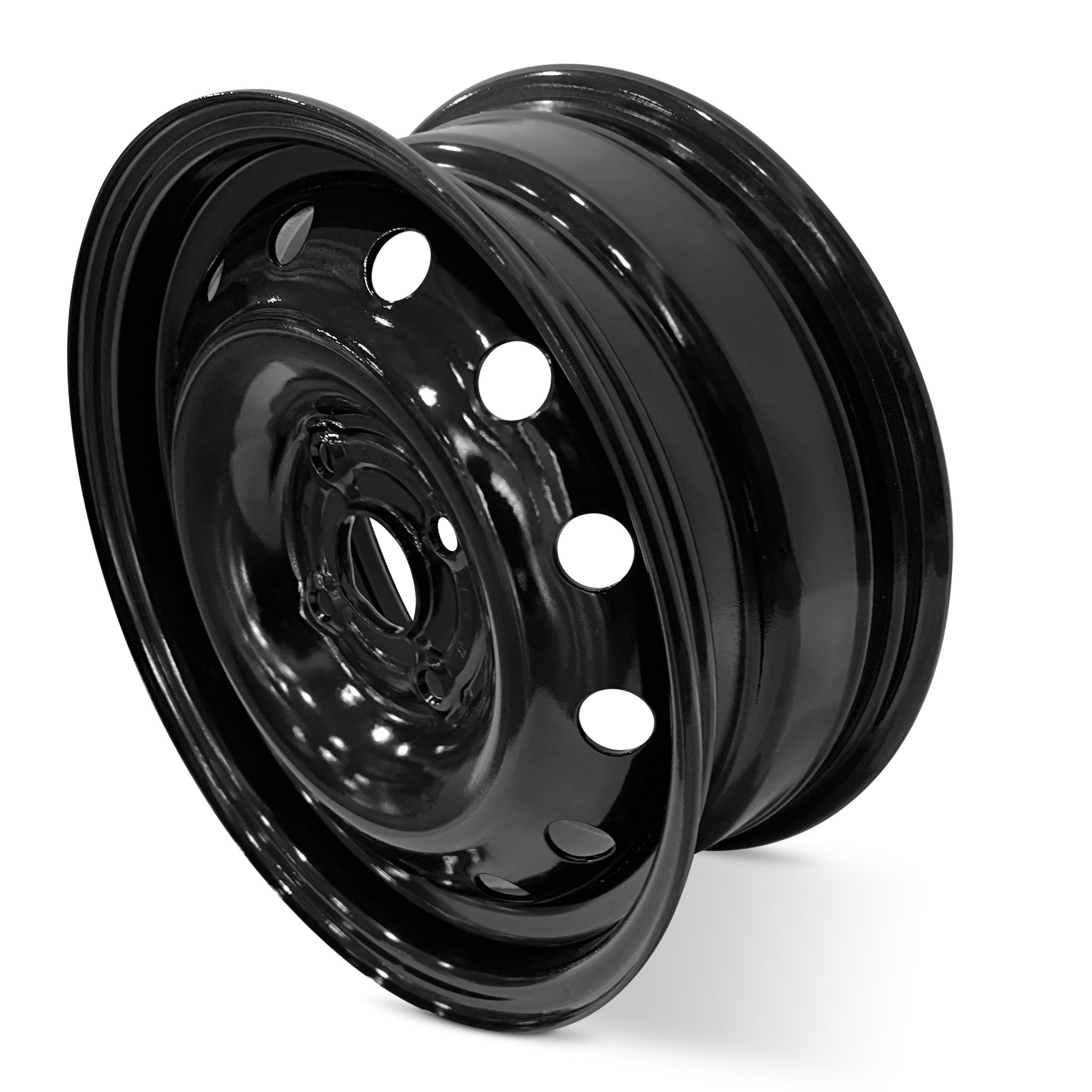 2005-2006 15x6 Suzuki Verona Genuine OEM Steel Wheel / Rim view 3