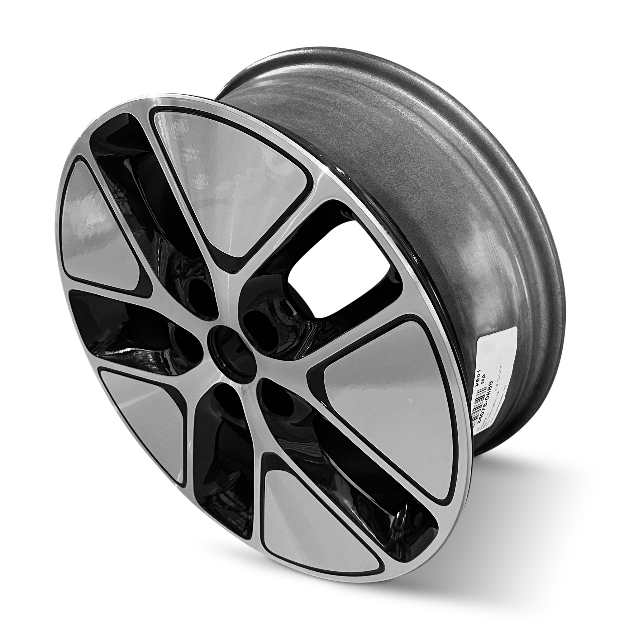 2011-2013 Kia Optima 17x6.5 Genuine OEM Alloy Wheel / Rim view 2