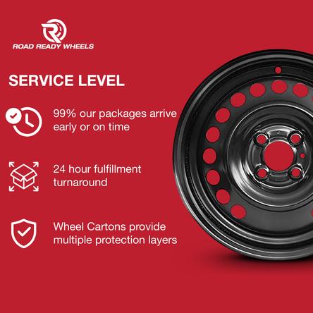 2017-2020 Toyota Yaris
15x5.5 Steel Wheel / Rim view 4