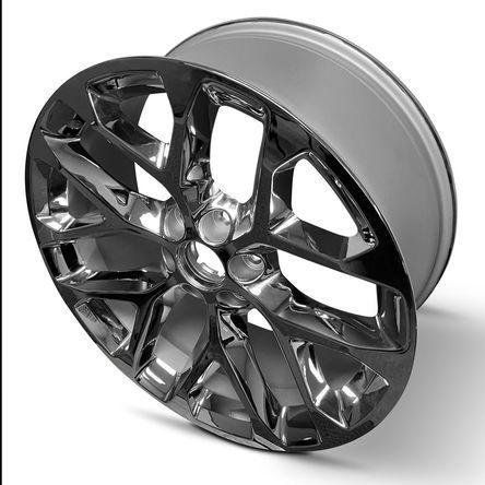 2015-2020 22x9 Chevrolet Tahoe Genuine OEM Chrome Wheel / Rim view 2
