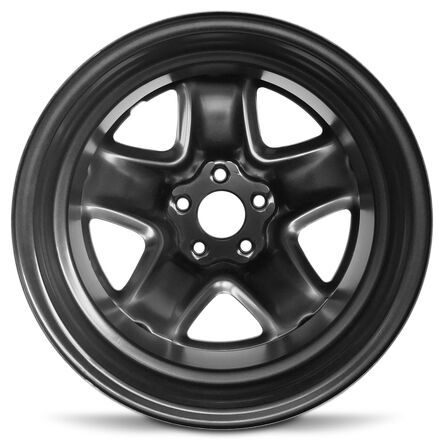 1995-1998 17x7  Eagle Talon Steel Wheel / Rim view 2