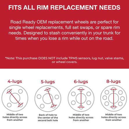 1992-2002 Mitsubishi Diamante
18x7.5 Alloy Wheel / Rim view 7