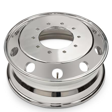 2005-2025 19.5x6 Dodge Ram 4500 Outside Alloy Wheel / Rim view 3