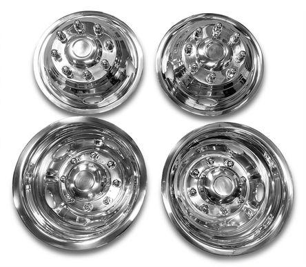 2005-2025 17" Ford F350SD Wheel Simulator Set of 2 Rear & 2 Front