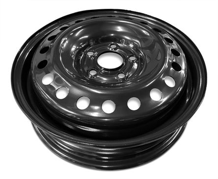 2011 17x4 Saab 9-5 Compact Spare Steel Wheel / Rim view 3