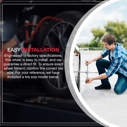 2003-2012 Dodge Charger
17x7 Steel Wheel / Rim view 2