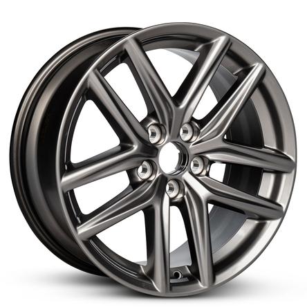 2014-2015 18x8 Lexus IS250 Front Alloy Wheel / Rim view 2