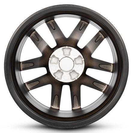 2014-2015 18x8 Lexus IS250 Front Alloy Wheel / Rim view 3