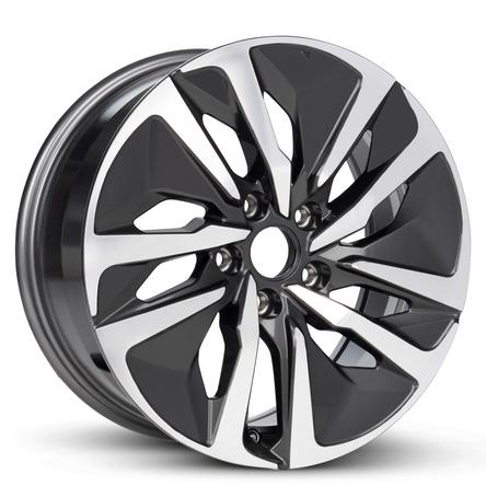 2018-2022 Honda Accord
17x7.5 Alloy Wheel / Rim view 2