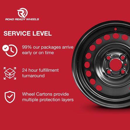 2015-2017 17x4 Nissan Juke Compact Spare Steel Wheel / Rim view 4